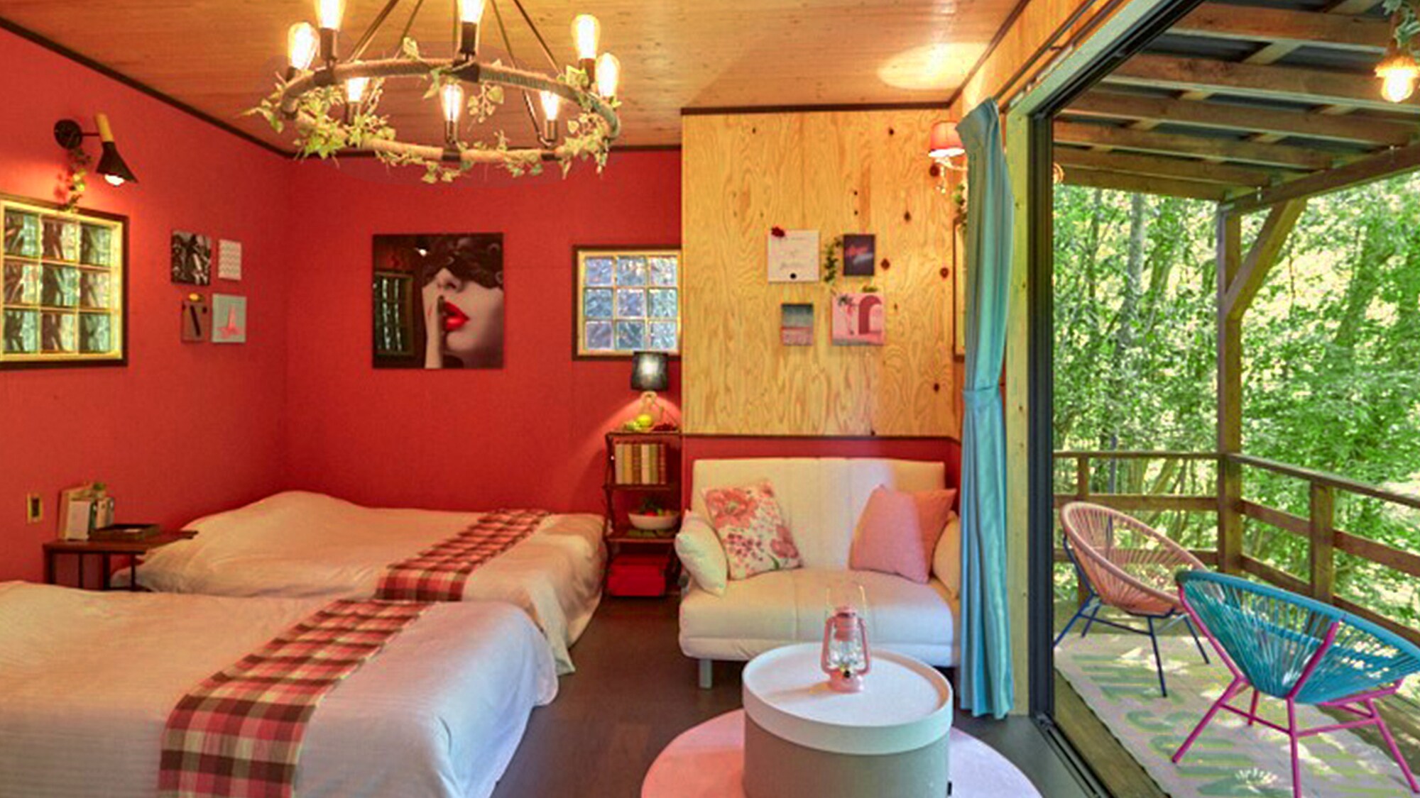Opening in early summer 2021 <Newly built ☆ Standard Cabin> Enjoy the outdoors while staying comfortable.