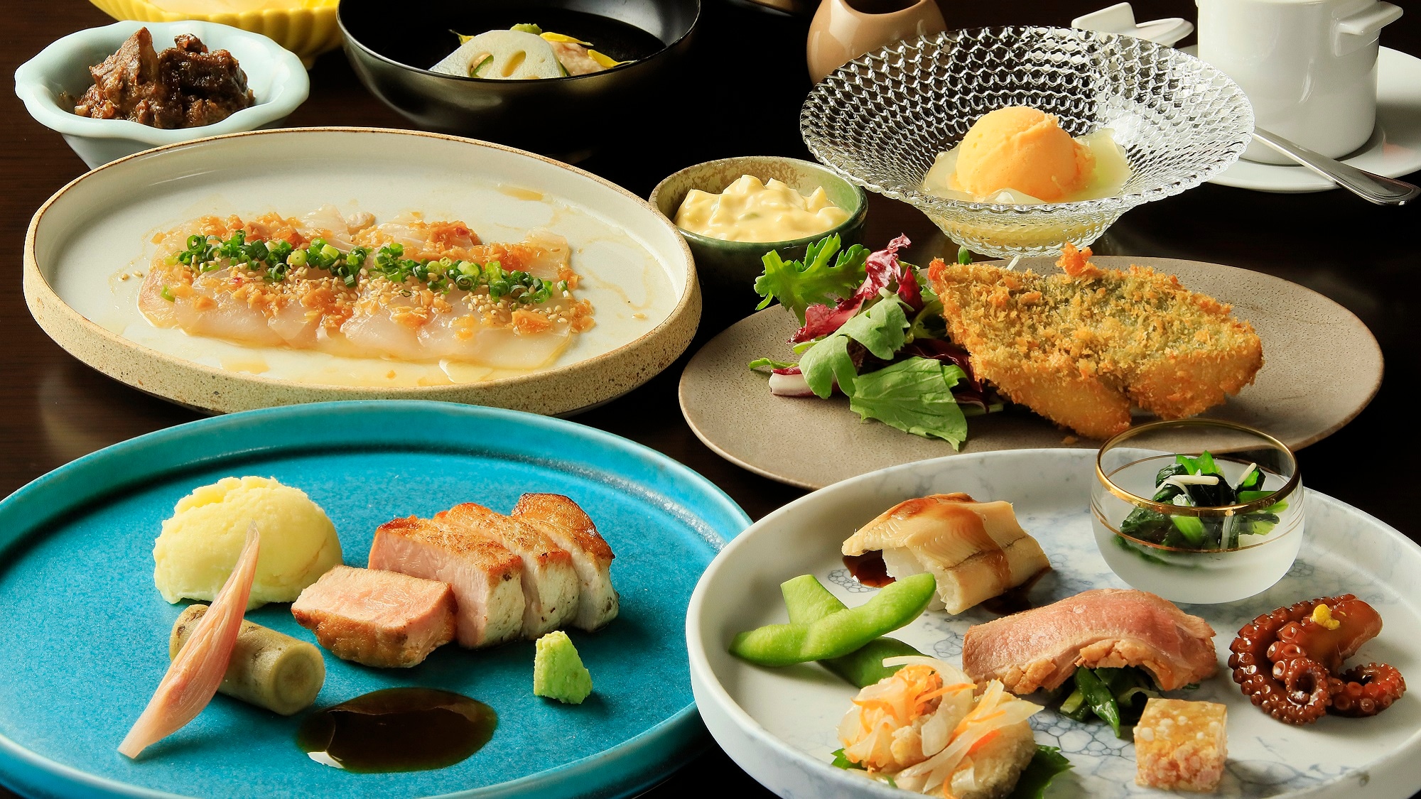 [晚餐]休閒懷石料理 *範例