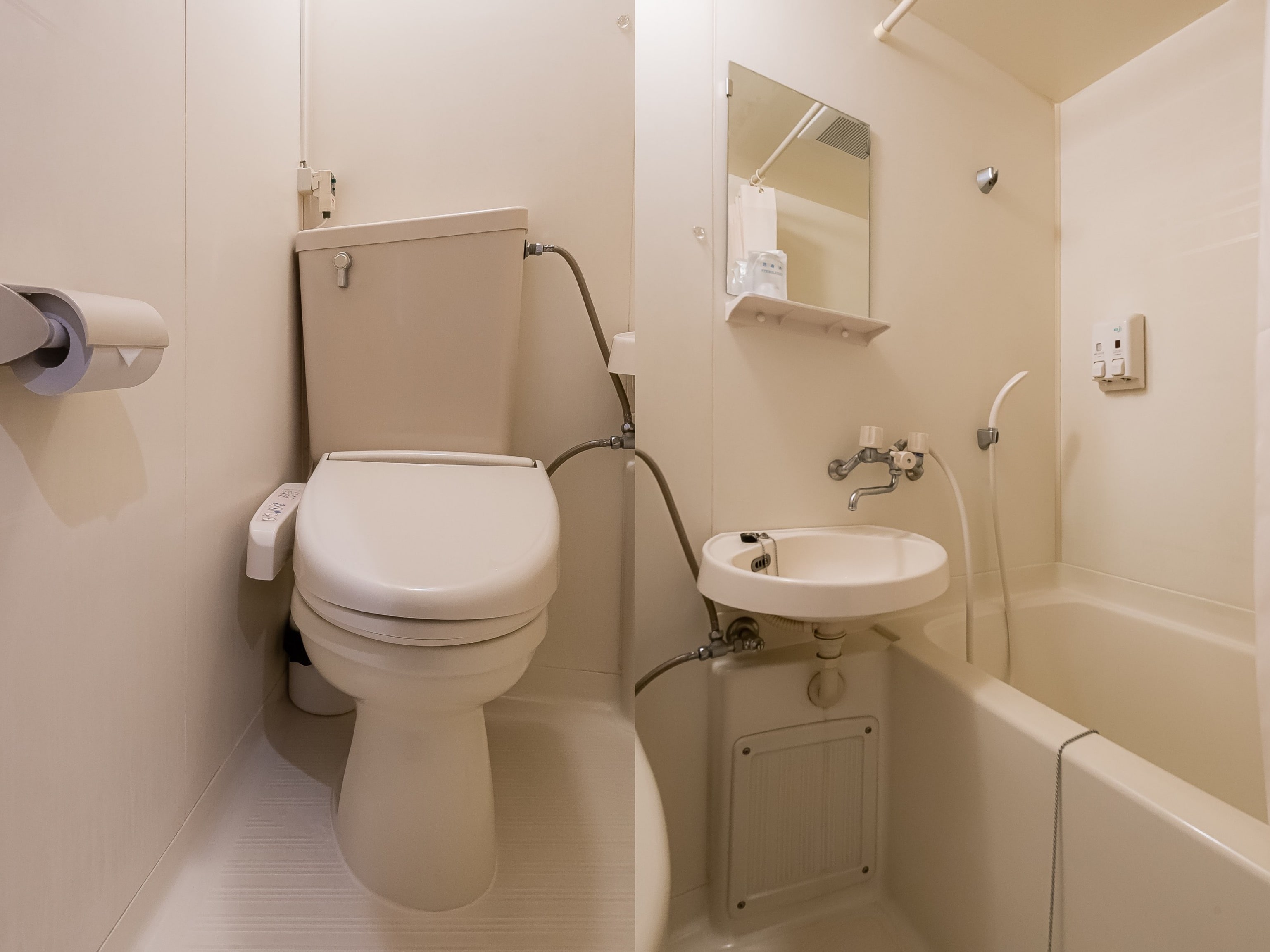 Double room bathroom and toilet