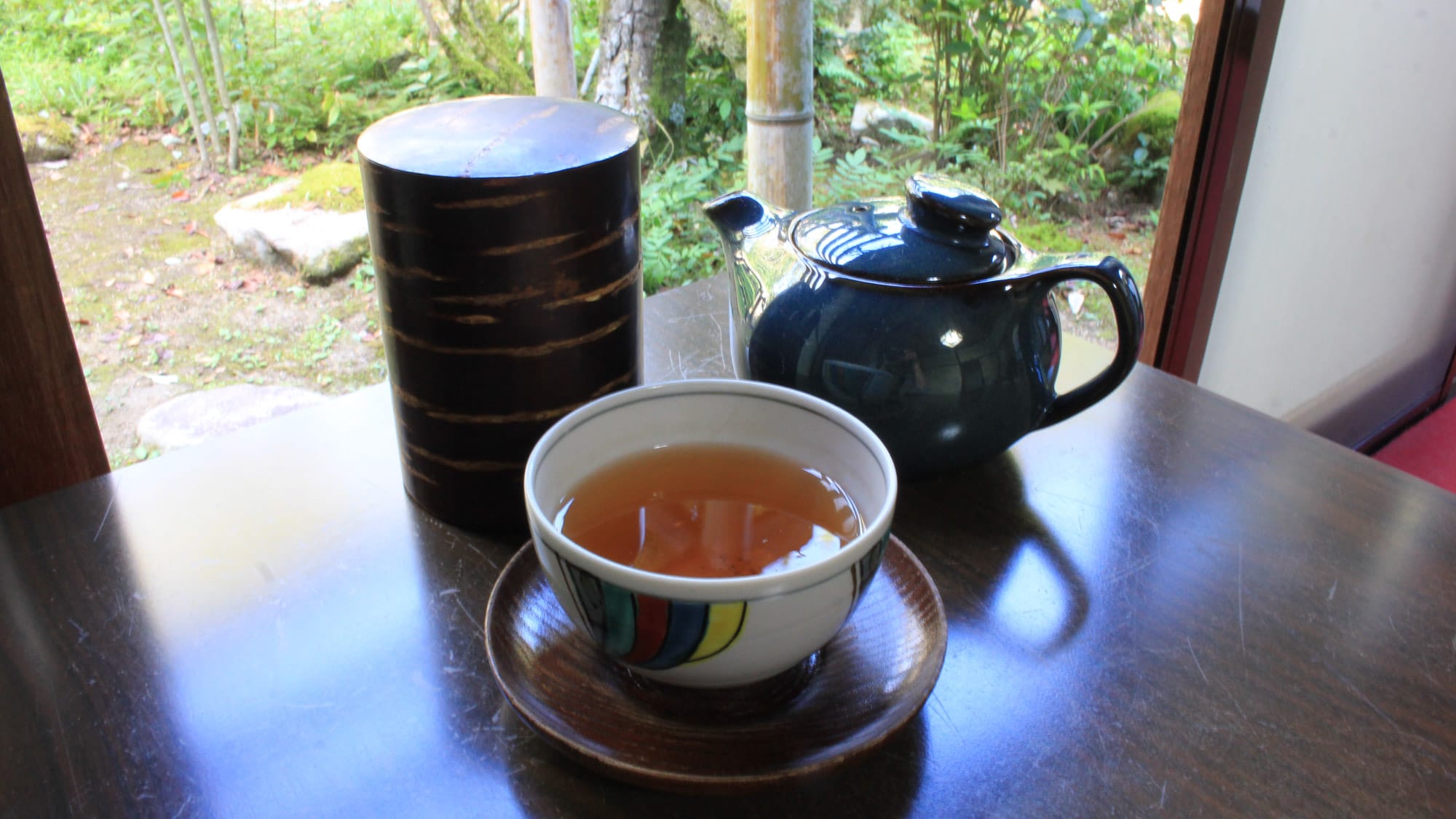 *Example of guest room/Tea set for a relaxing stay in your room