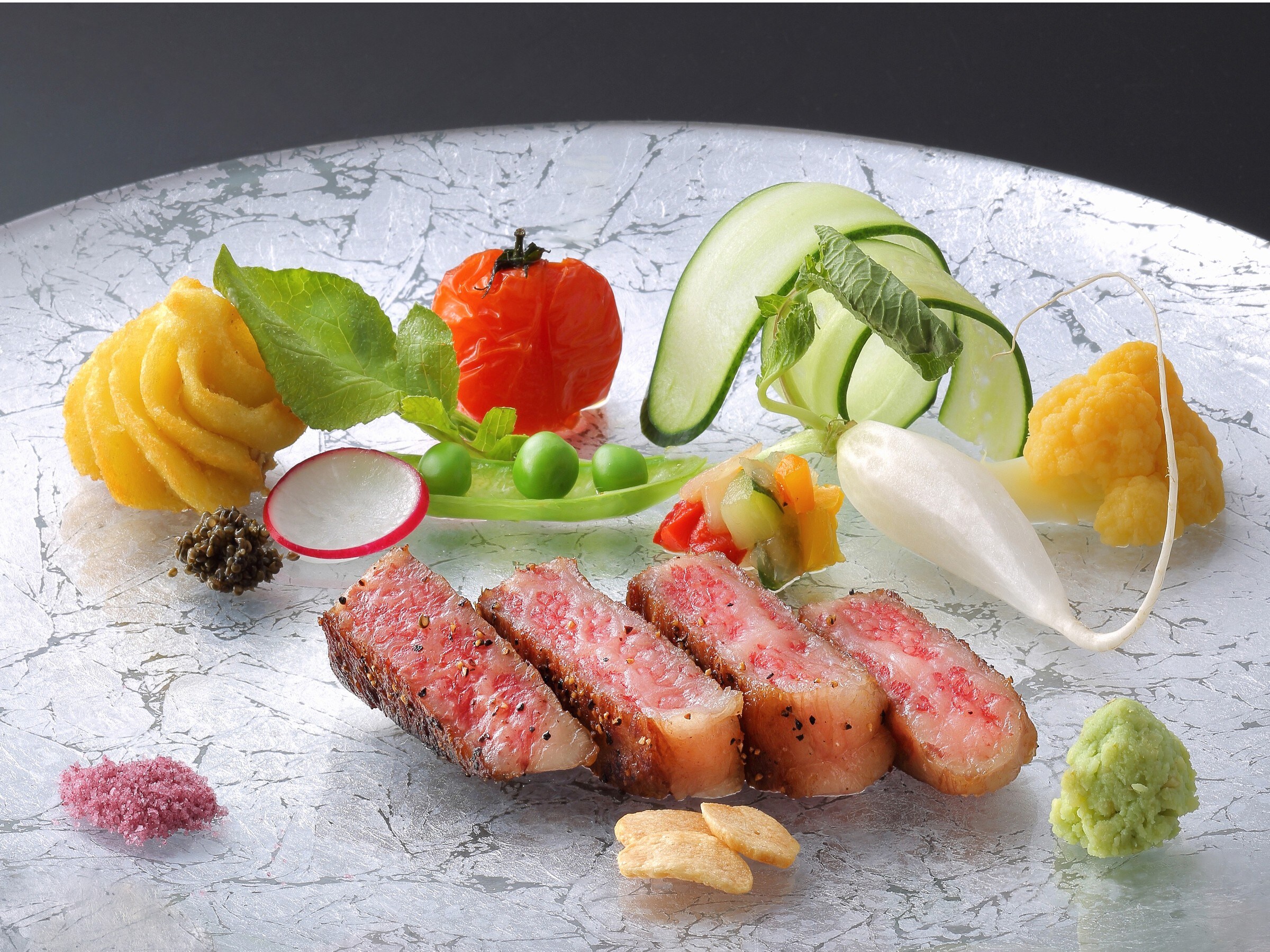 山形牛肉料理（圖）