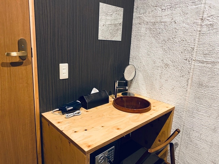 Private room washbasin