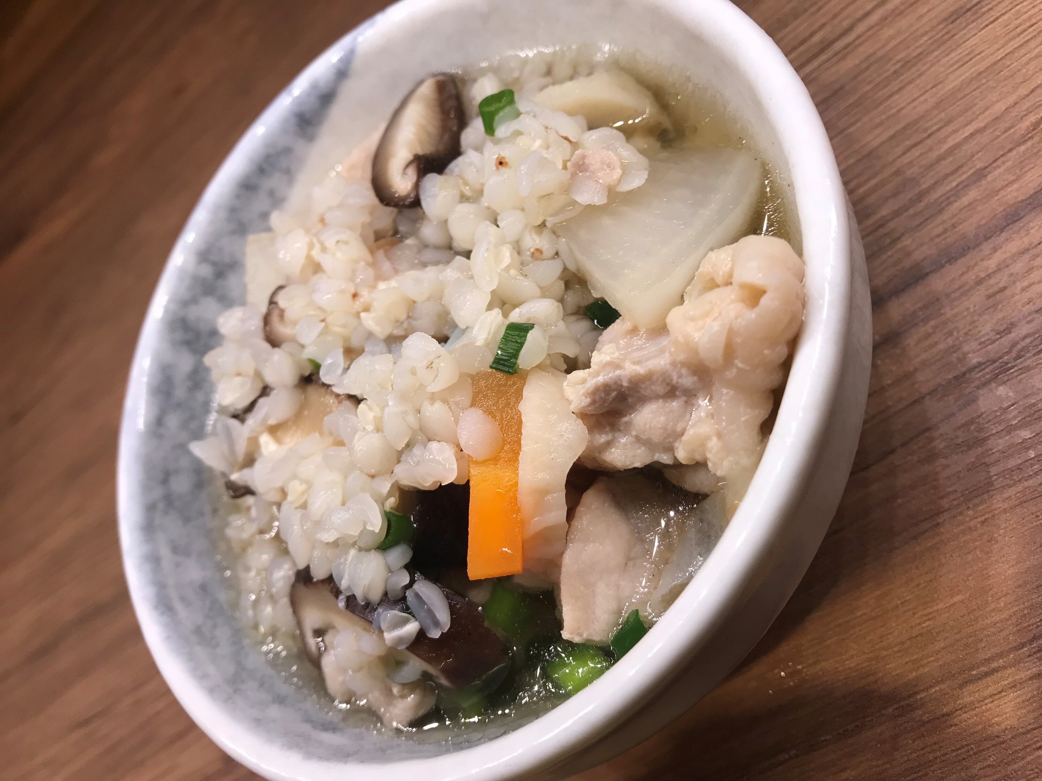 Tokushima Prefecture Local Cuisine Soba Rice Soup