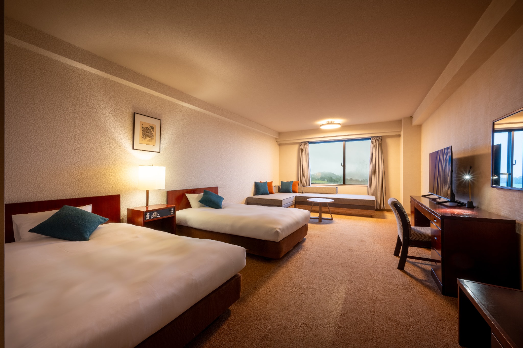 West Wing Twin Room (Old Wing) Guest room *Image