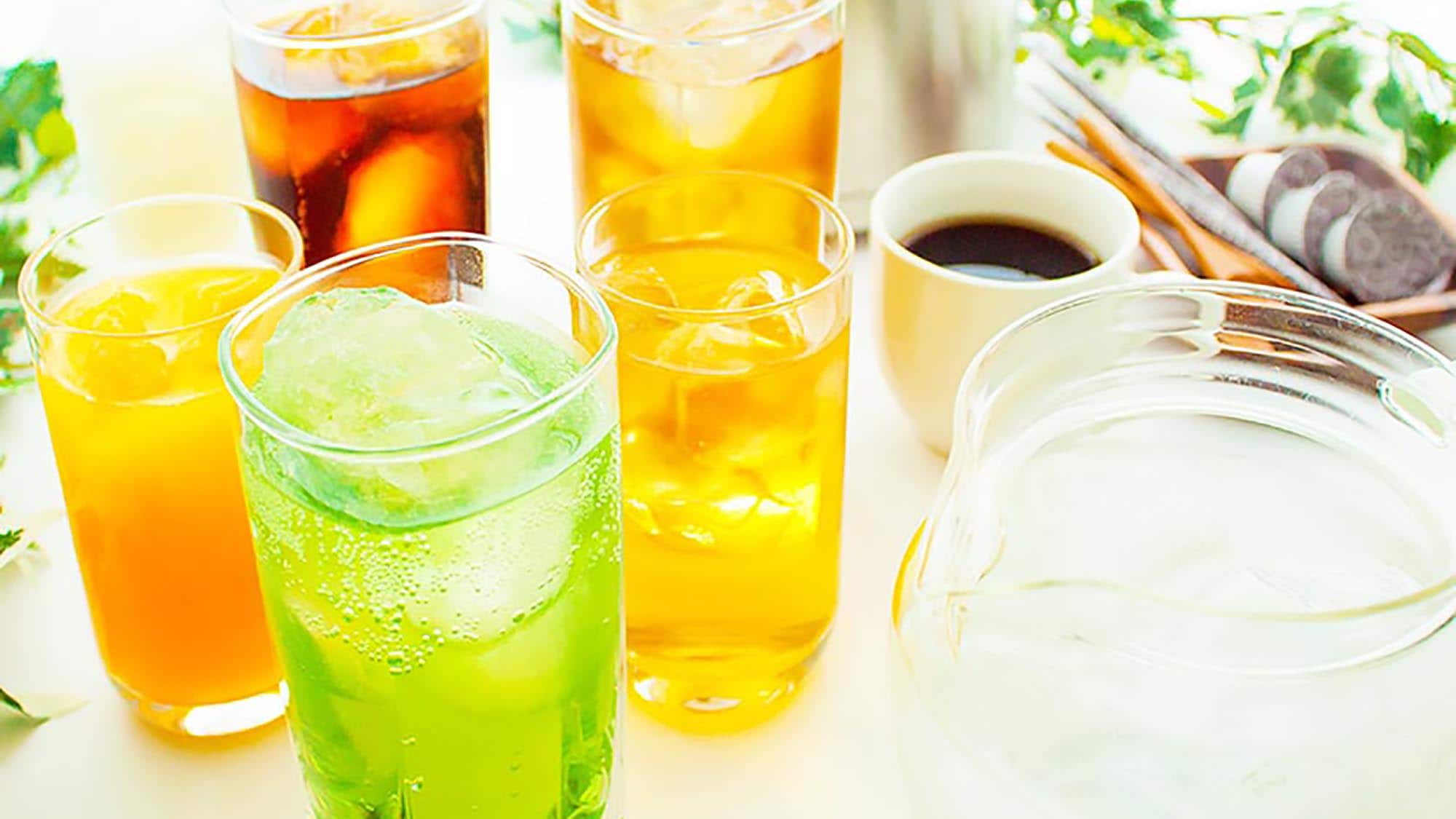 Of course, you can drink all-you-can-drink soft drinks ♪