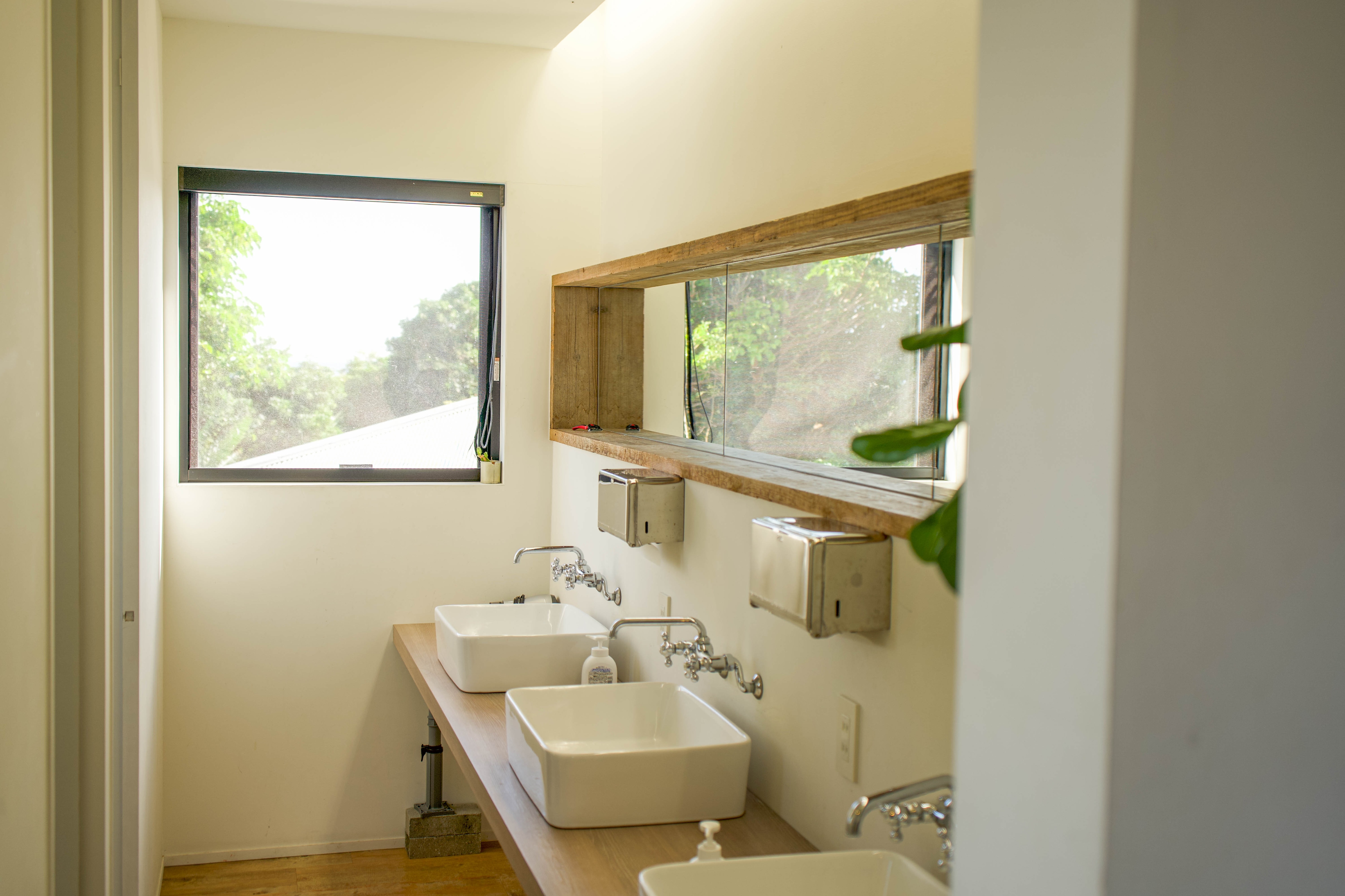 New building washroom