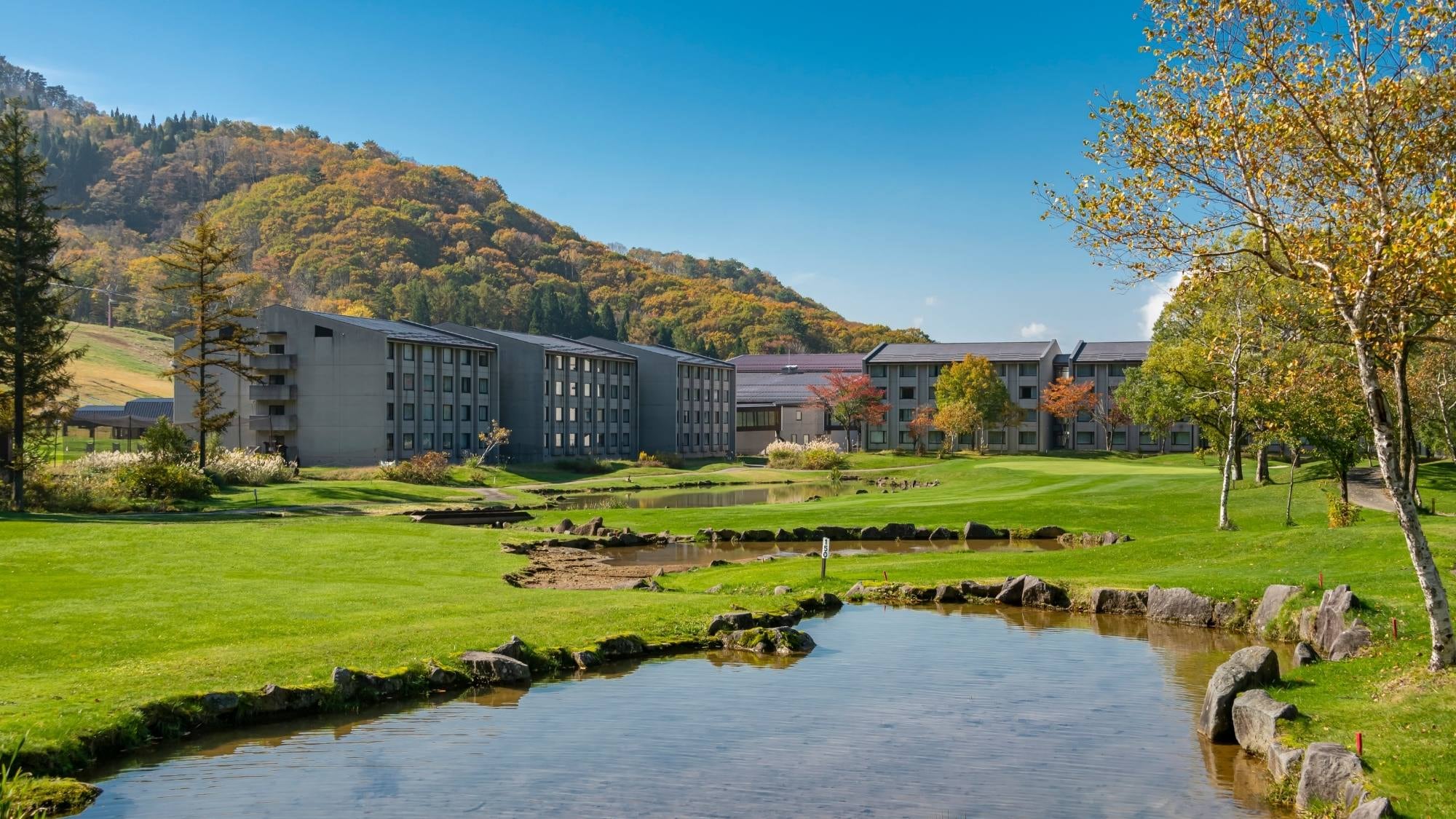 A walk in the grounds is recommended in autumn.