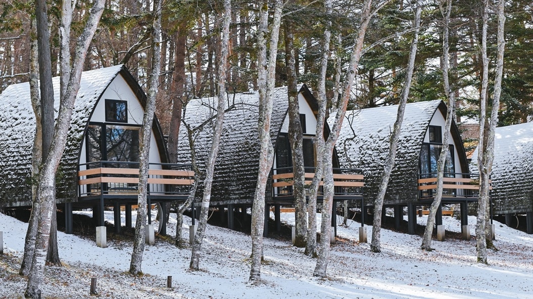 冬季小屋區