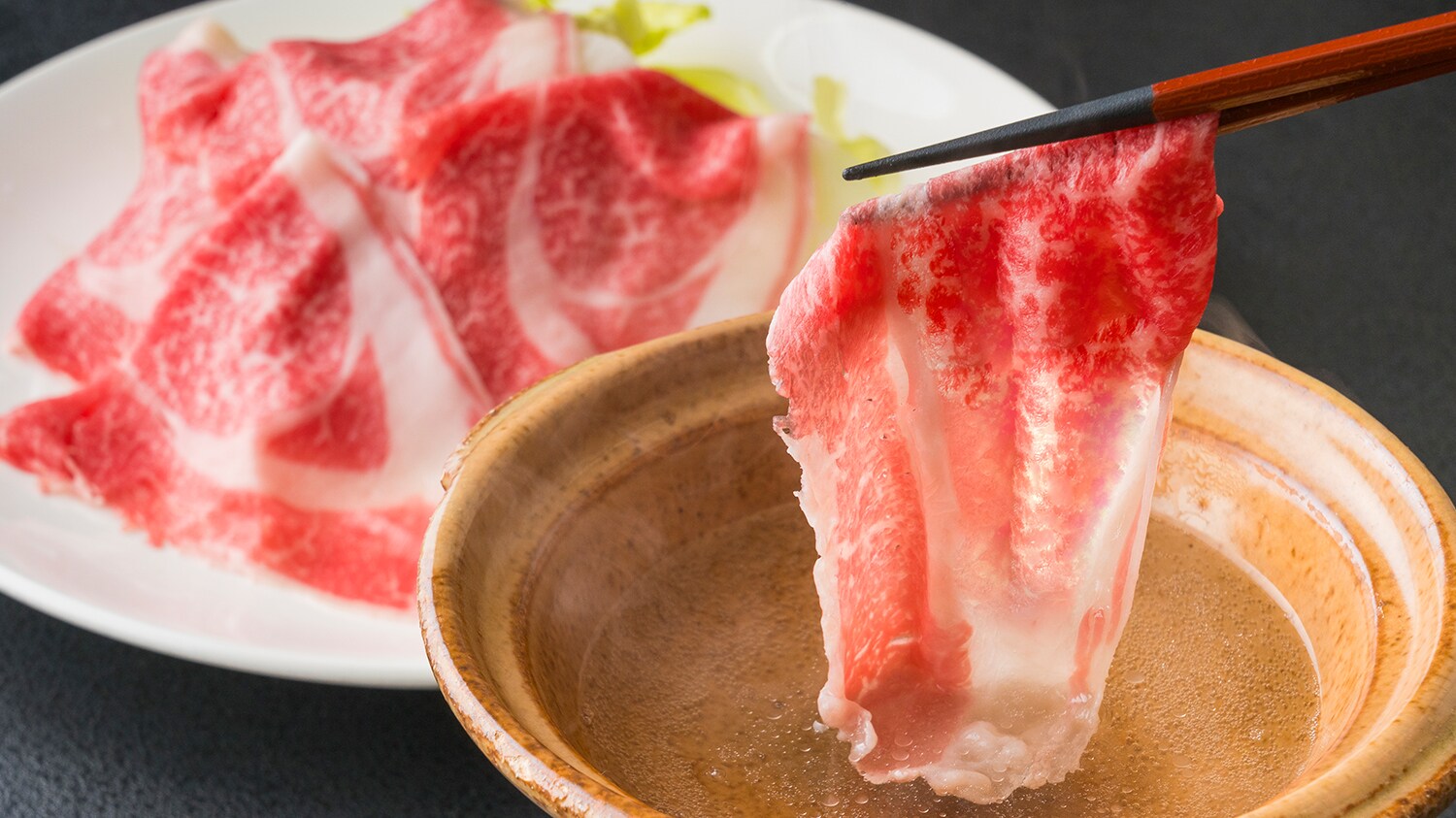 Saga beef shabu-shabu