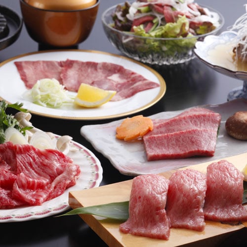 [Eat all Hida beef] Hida beef satisfaction plan for all 6 kinds of meat dishes