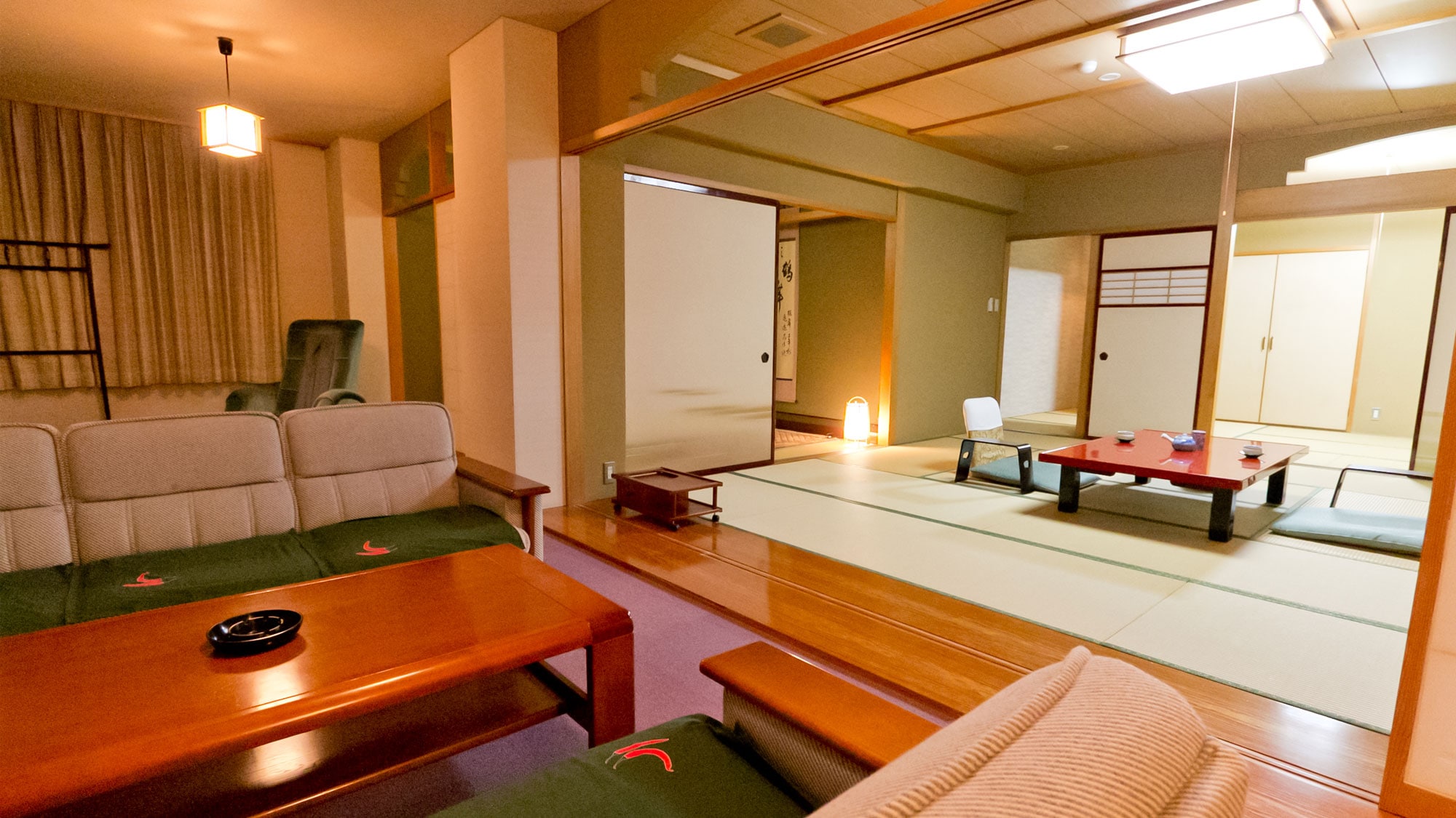 【客房3房】日式房間12.5+6+4榻榻米（帶私人柏木浴缸/衛生間）