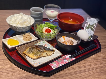 Daily Japanese breakfast set (Breakfast plan image)