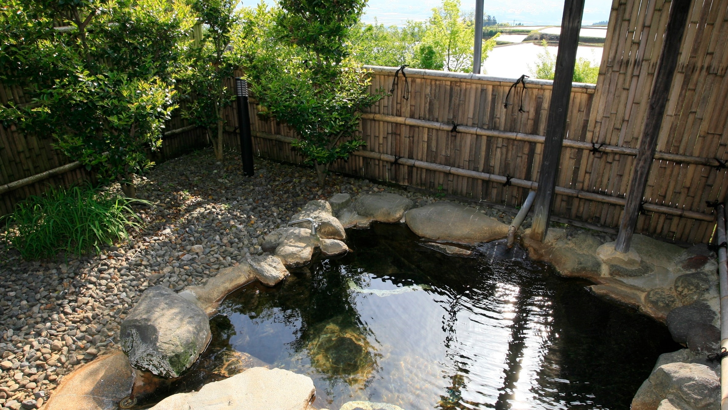 ★[Main building] Open-air bath in guest room★
