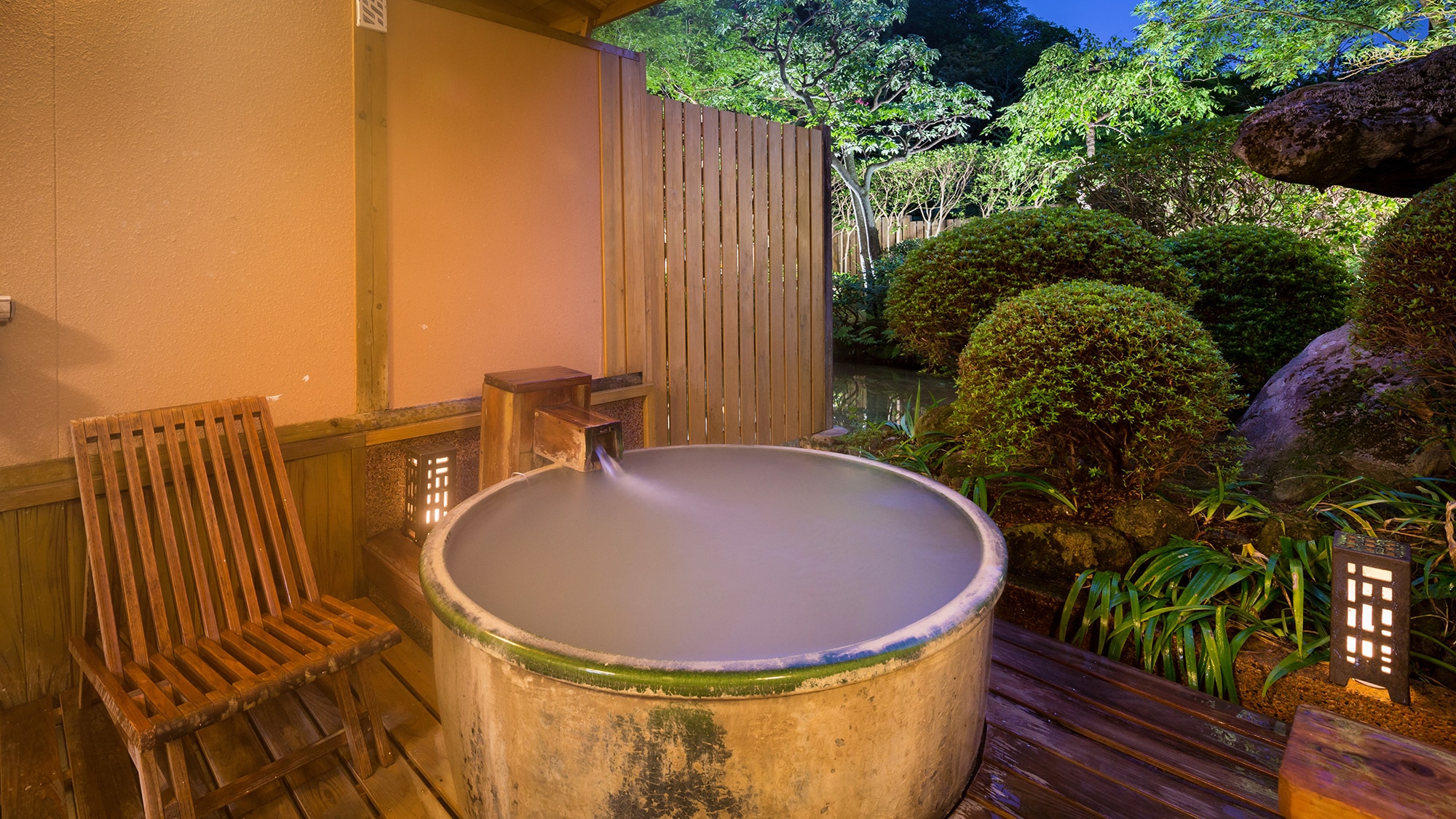 [Guest room with open-air bath Tsukiba -TSUKITEI-]
