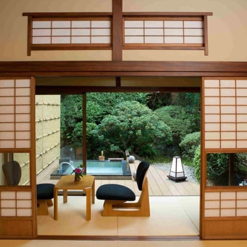 A relaxing space with a Japanese feel (photo example)