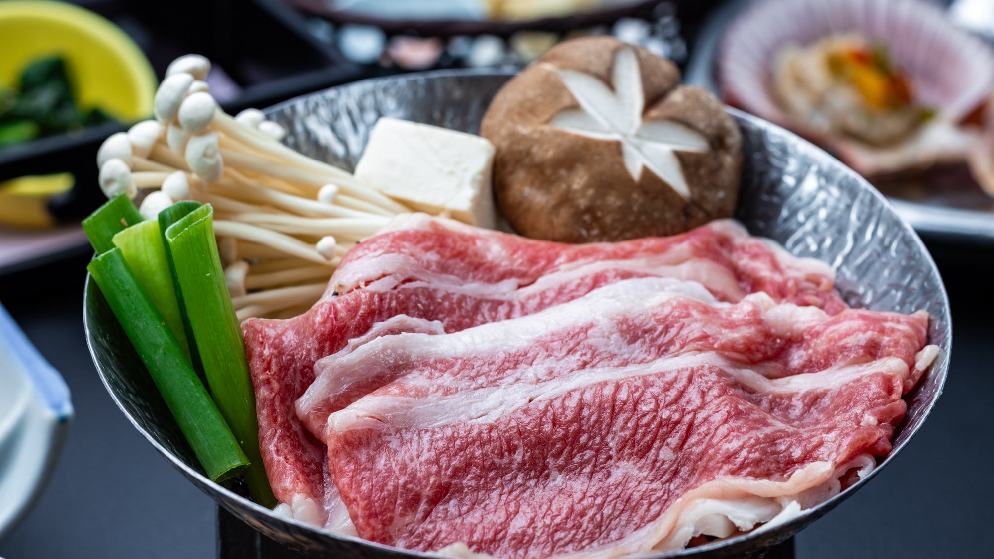 Enjoy Matsusaka beef to the fullest in our "Feast on Matsusaka Beef" kaiseki course!