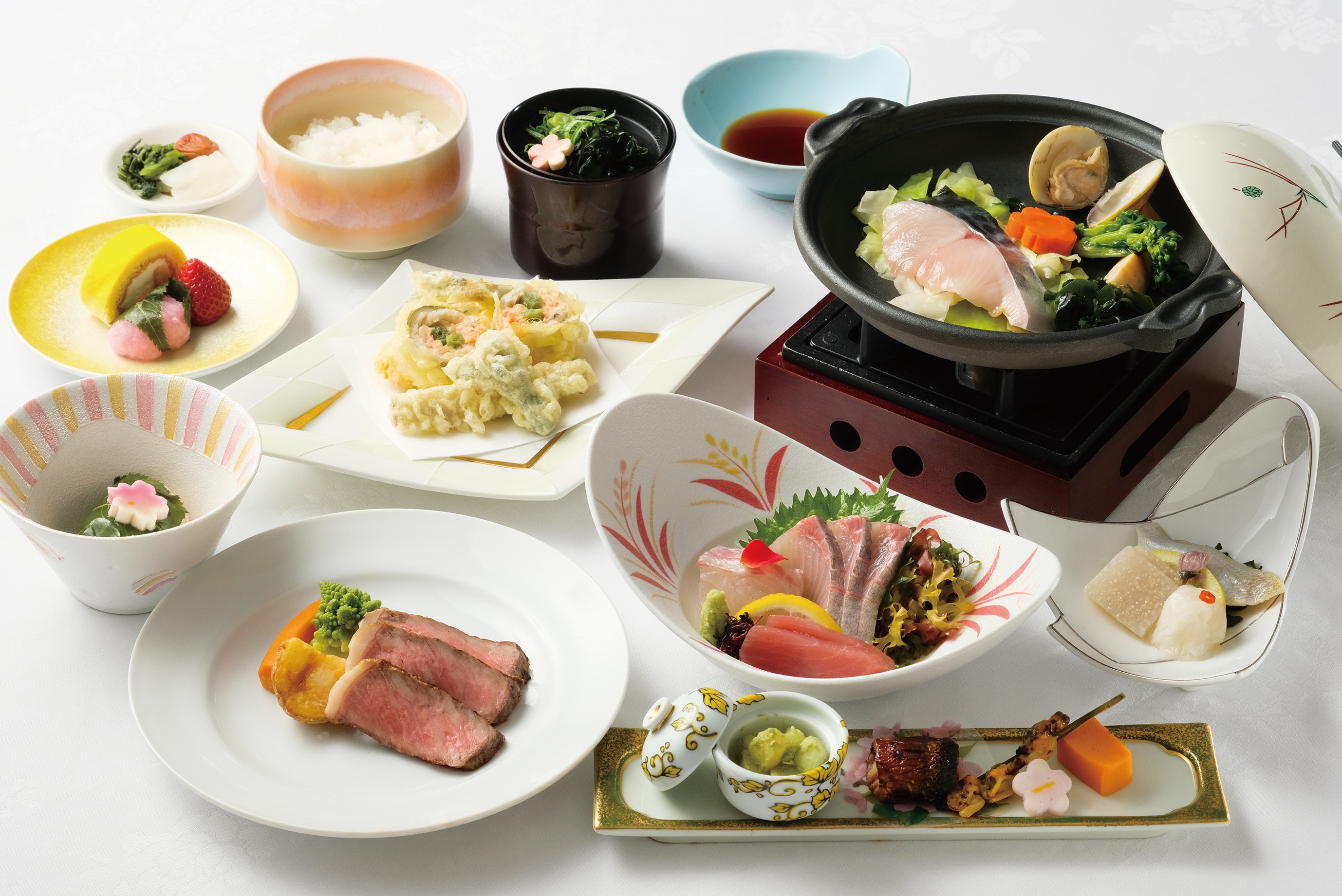 Khóa học Mitsugi Kaiseki (hình ảnh) *Có thể thay đổi tùy theo mùa