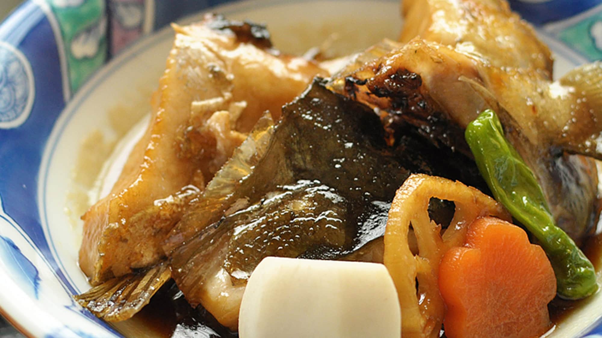 Boiled fish