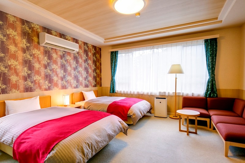 An example of a guest room (Western room) ①