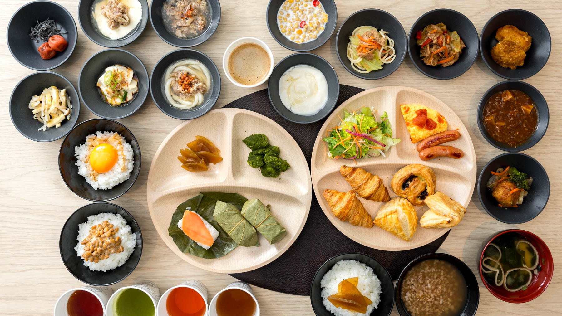 和食派も洋食派もどちらもご堪能いただけます