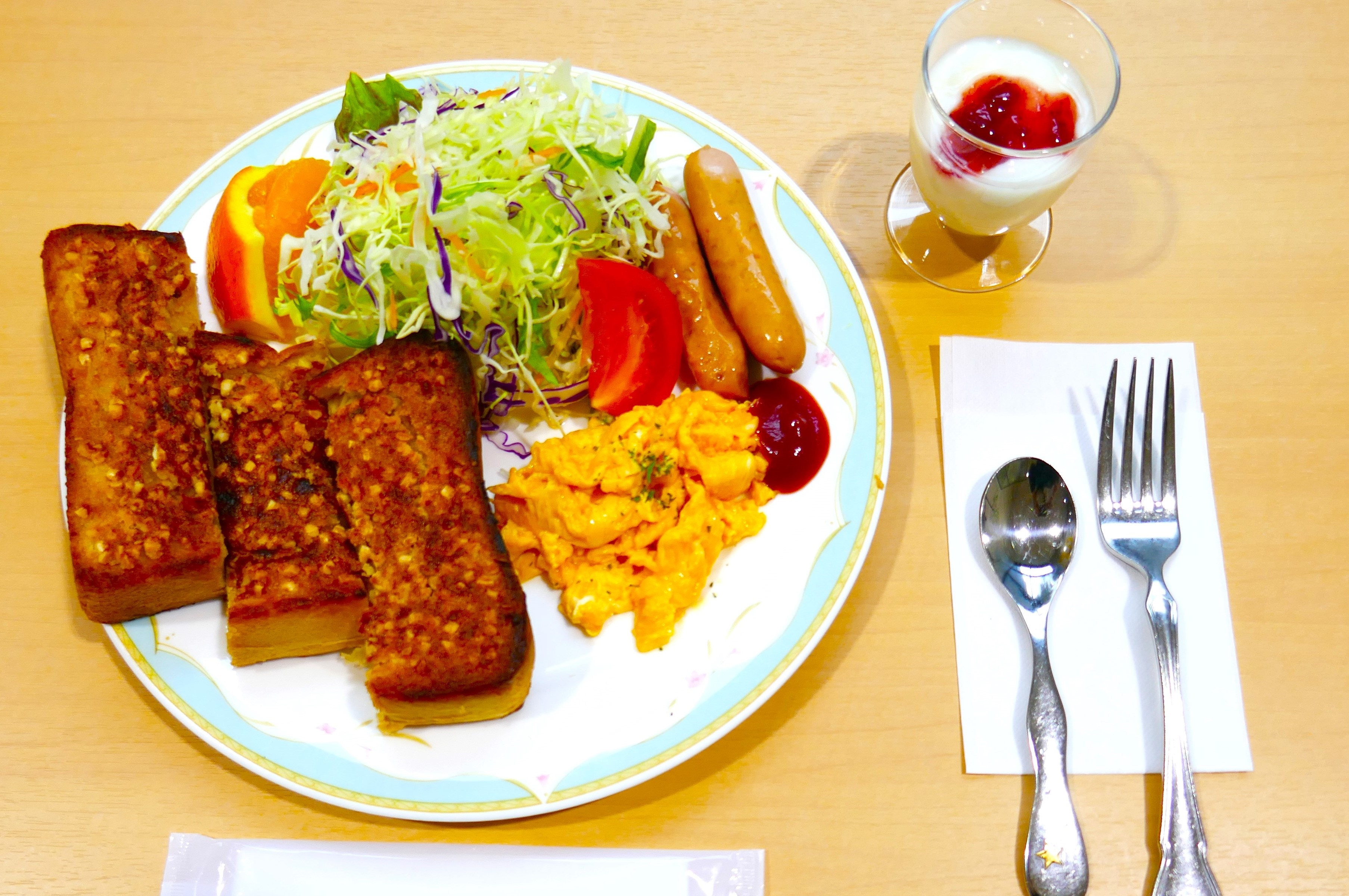 [Western breakfast (with drink)] From July