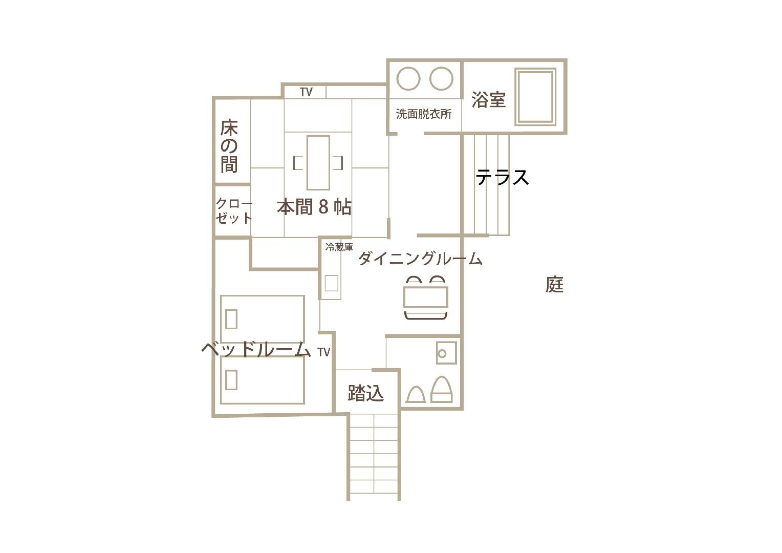 Floor plan of the murmuring