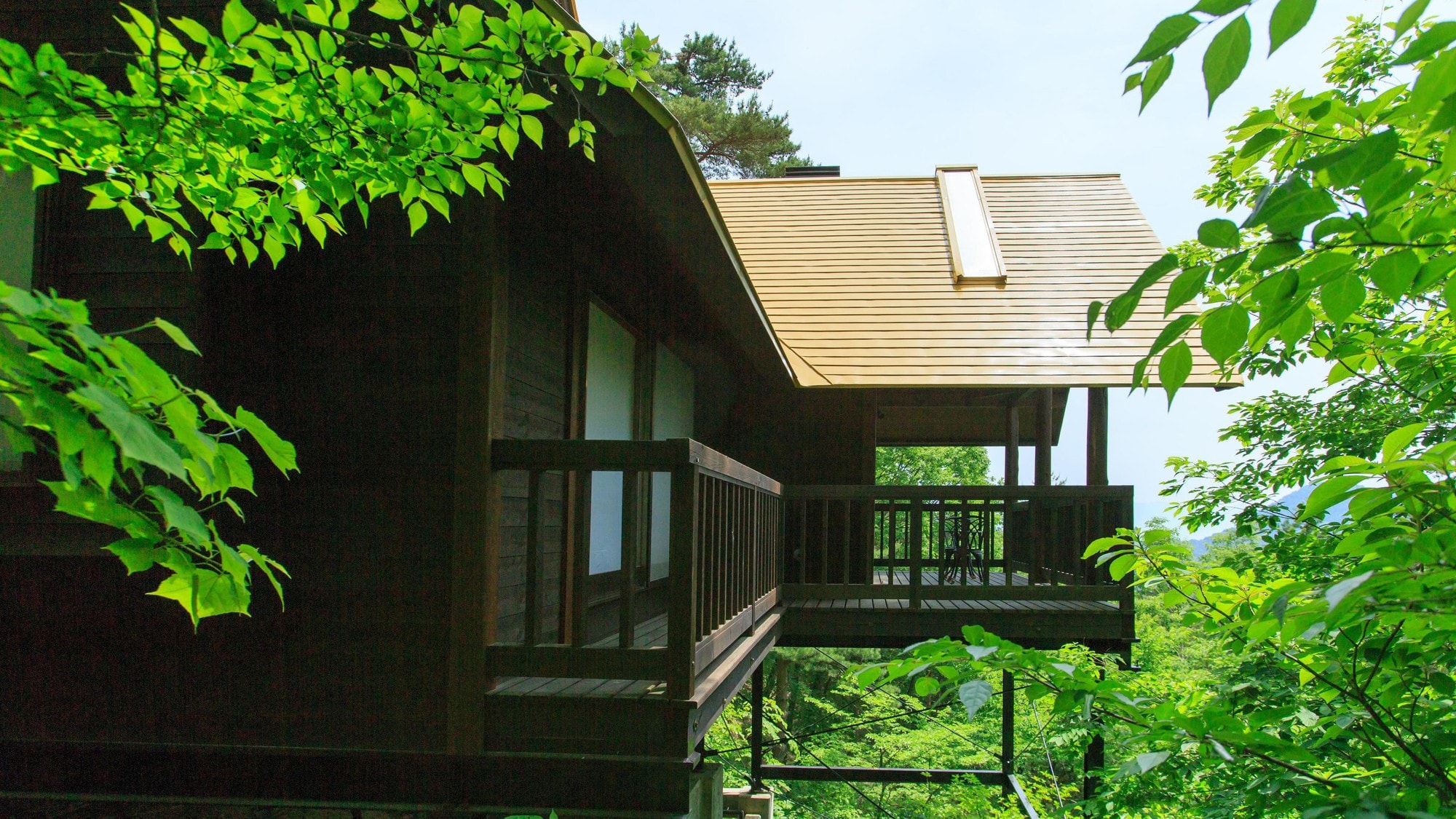 ■ Exterior of single-family cottage ■