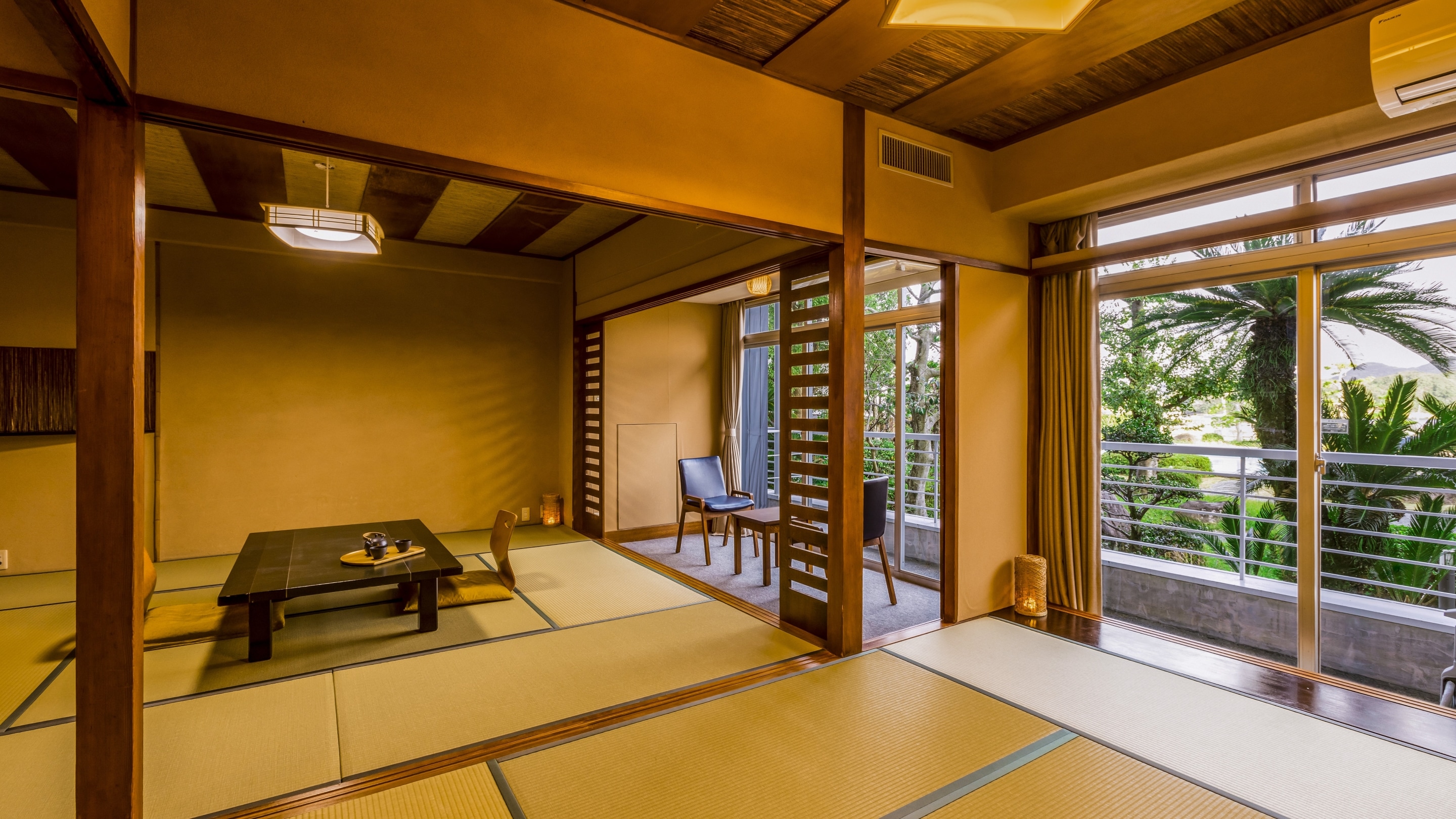 Kamar Superior bergaya Jepang (2 kamar) *Contoh kamar tamu
