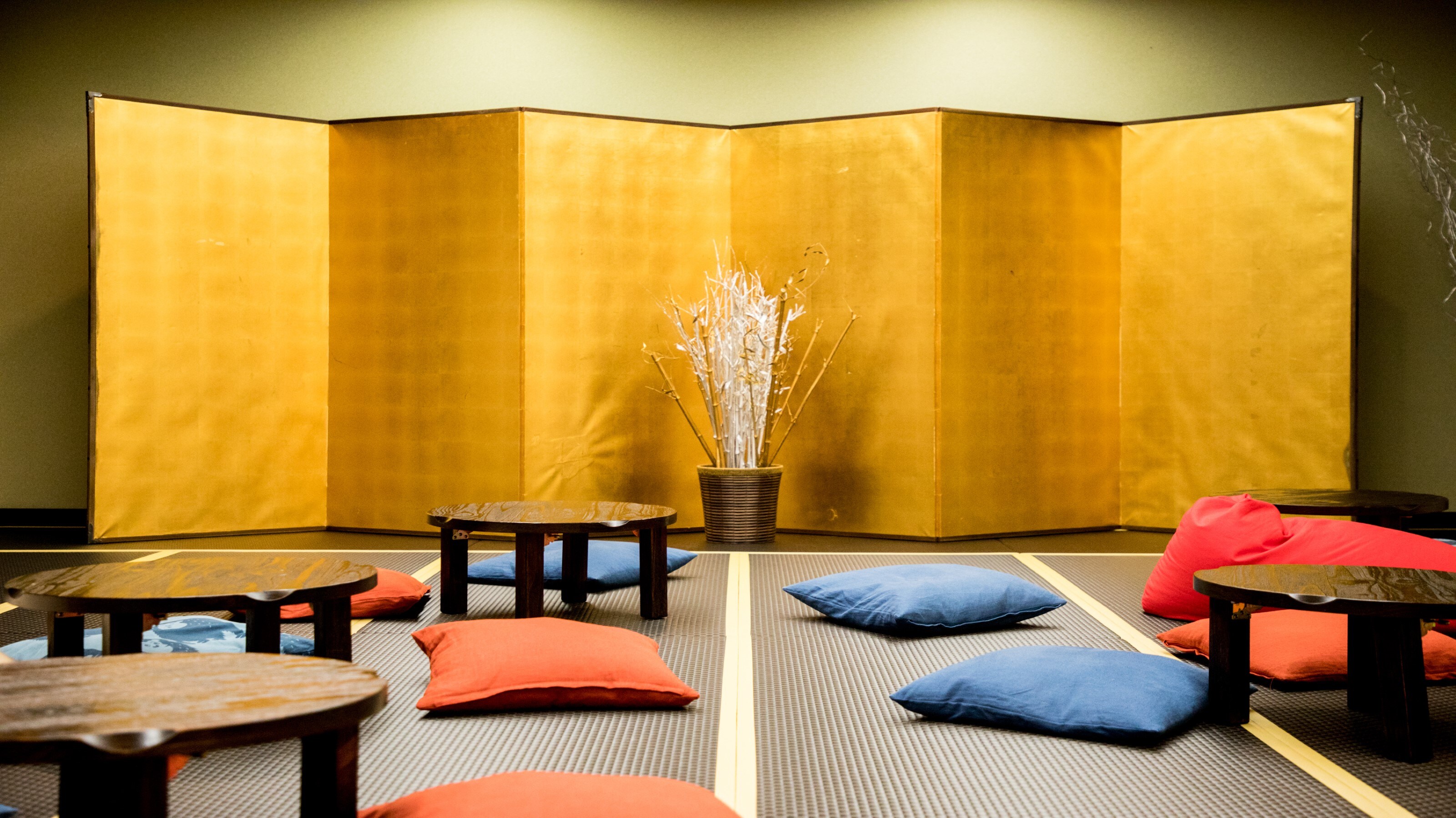 "Yuagedokoro" Ini adalah ruang relaksasi yang dibuka pada akhir Juli 2018.