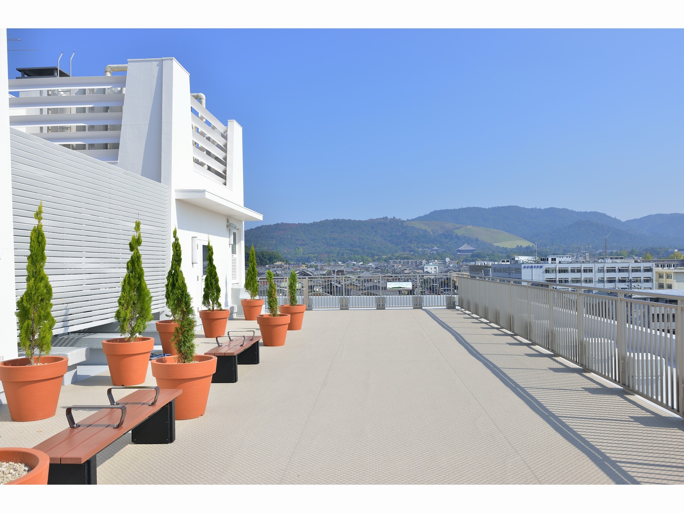 Rooftop view