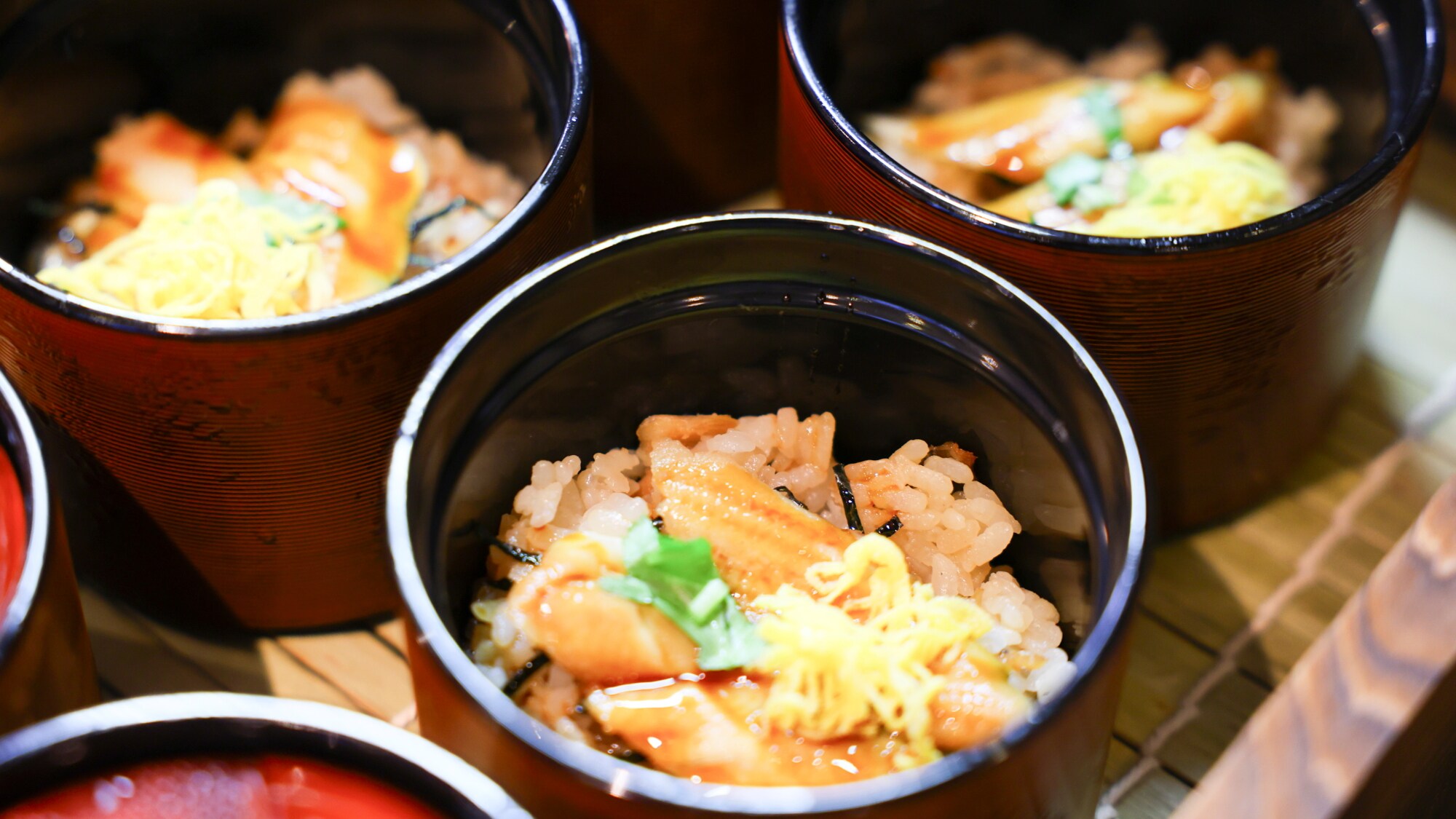 ■朝食：穴子飯