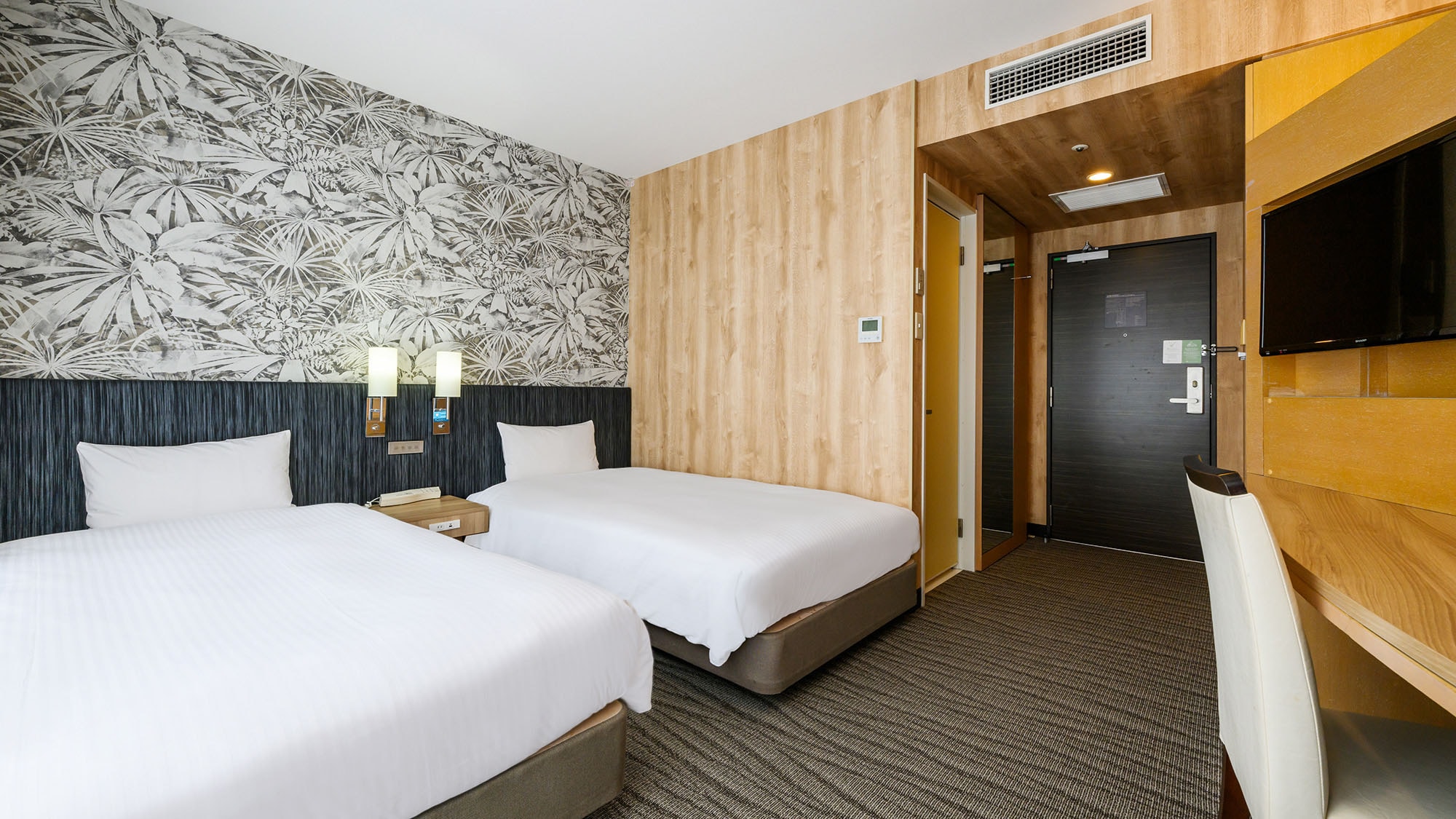 Kamar twin standar 18,8㎡ (lebar tempat tidur 110cm)