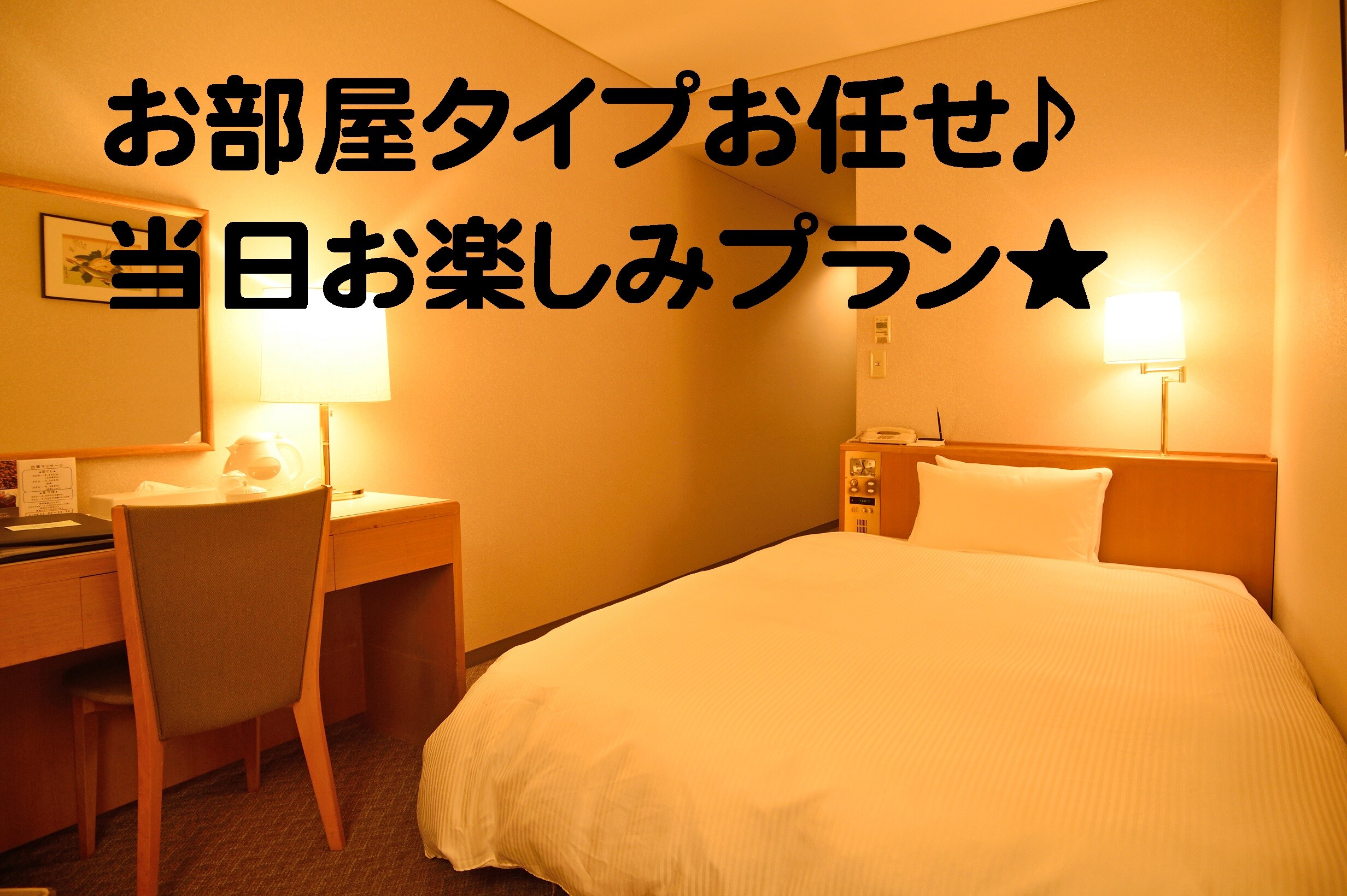 Rencana pemilihan tipe kamar☆