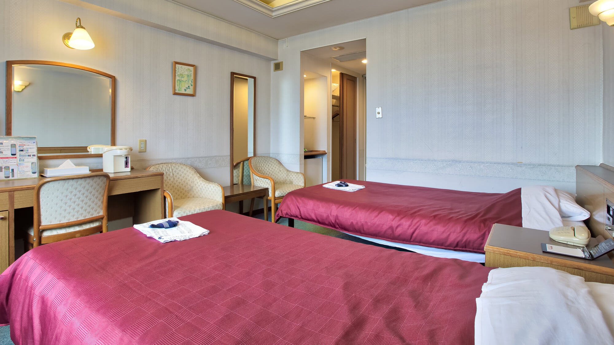 [Guest room] Twin room / 21 square meters Capacity: 1 to 3 people