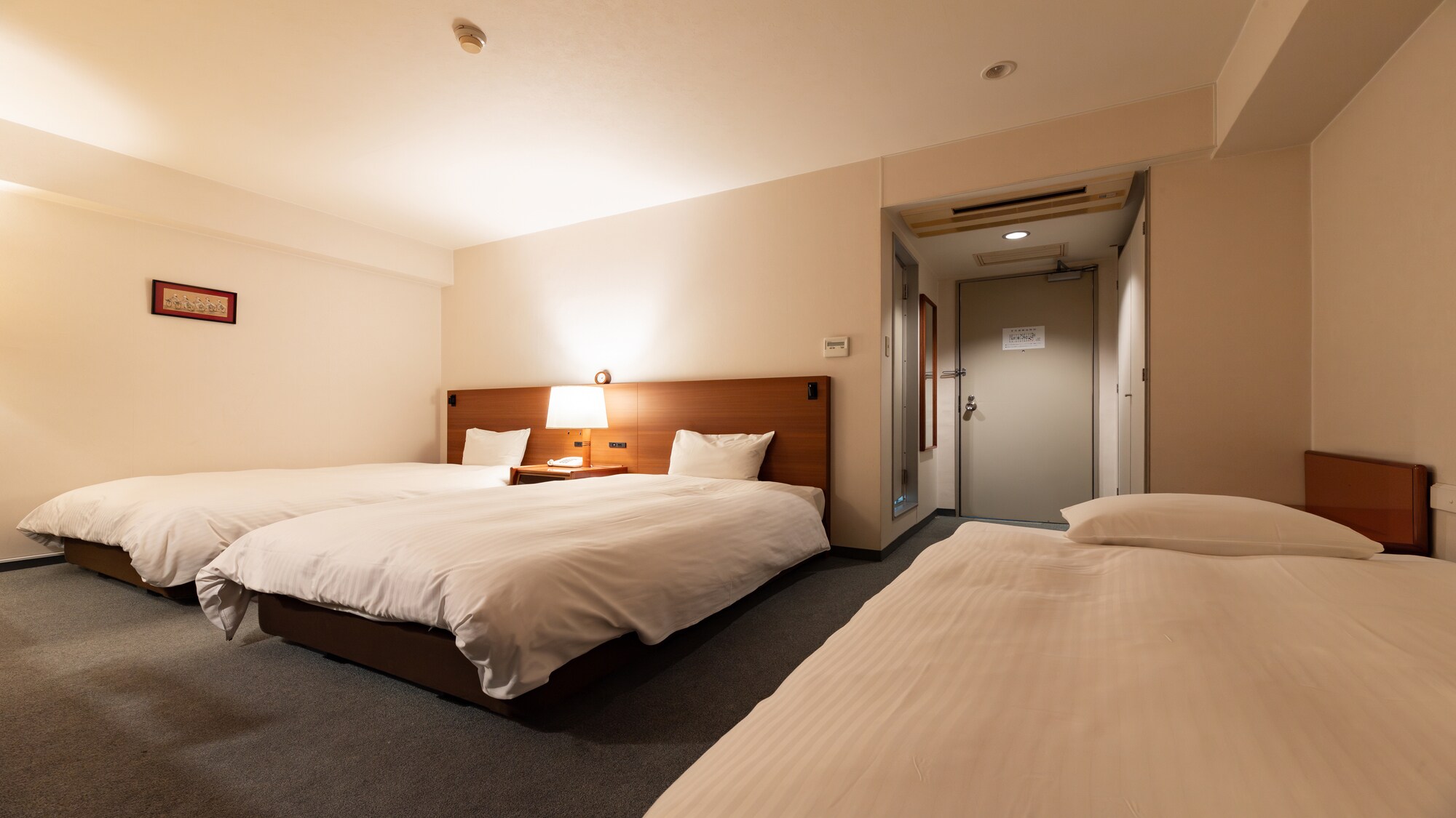 Triple room (2 semi-double beds, 1 extra bed)