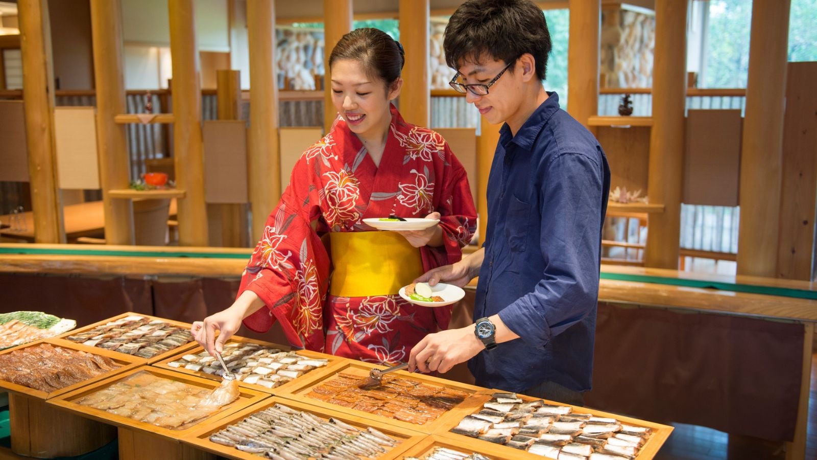 【早餐】干鱼自助餐 *图片