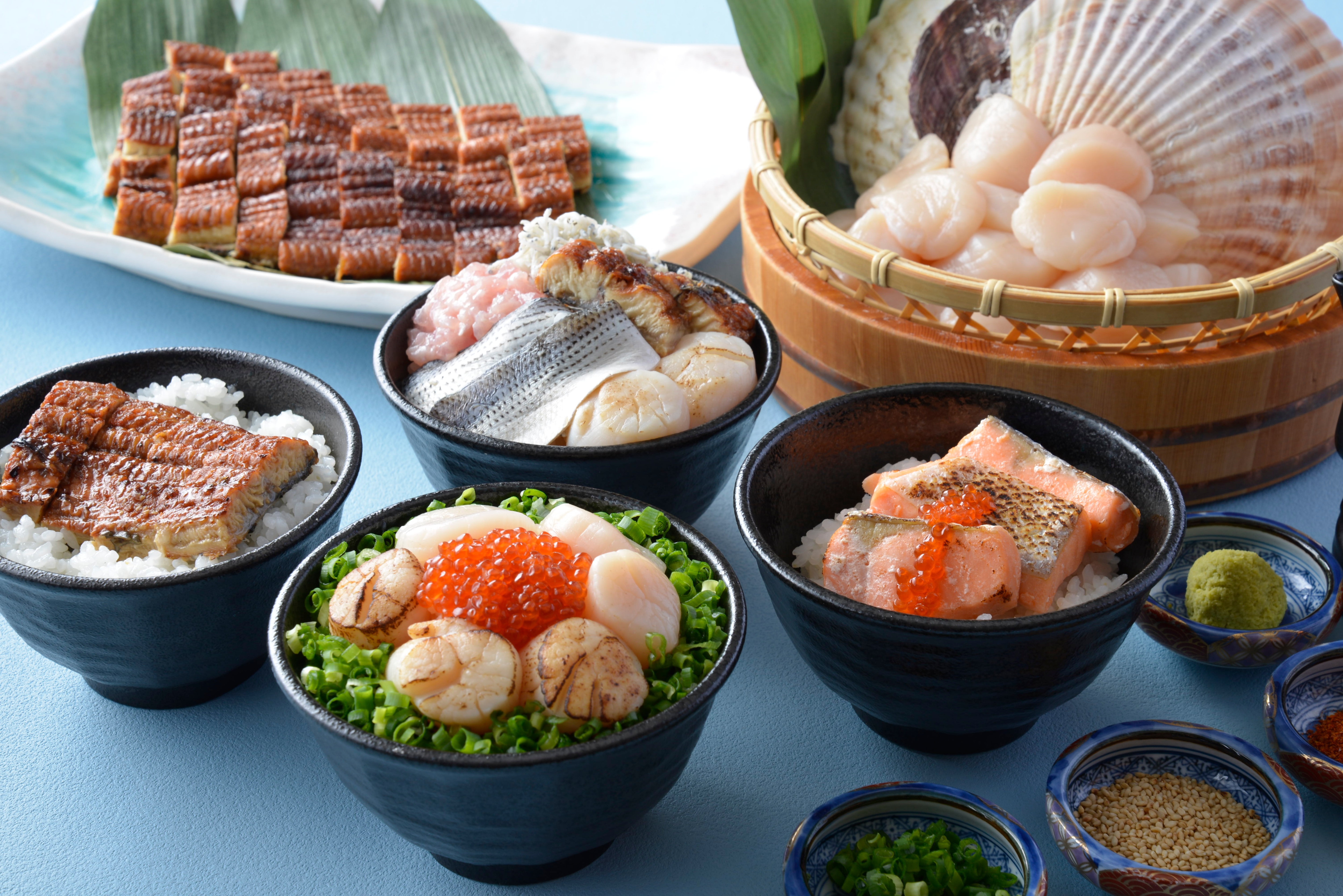 根據您的喜好製作“海鮮蓋飯”