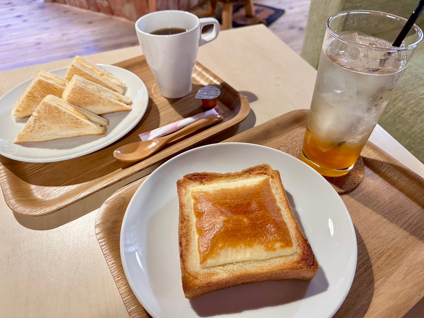 [Breakfast] Toast set♪