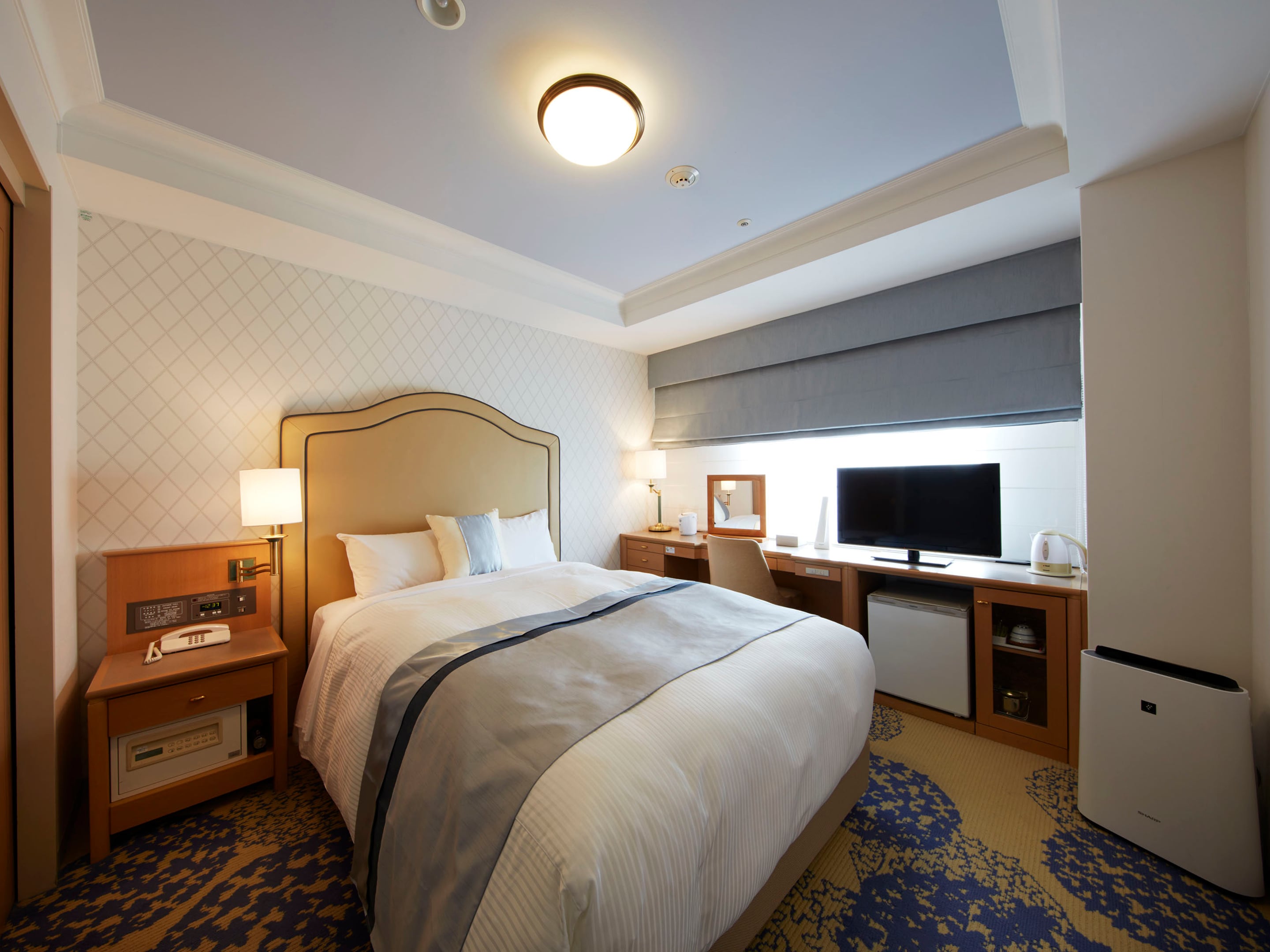 [Wide Single Room for Women] Recommended for women traveling alone or on business trips! (140cm bed★19.7㎡)