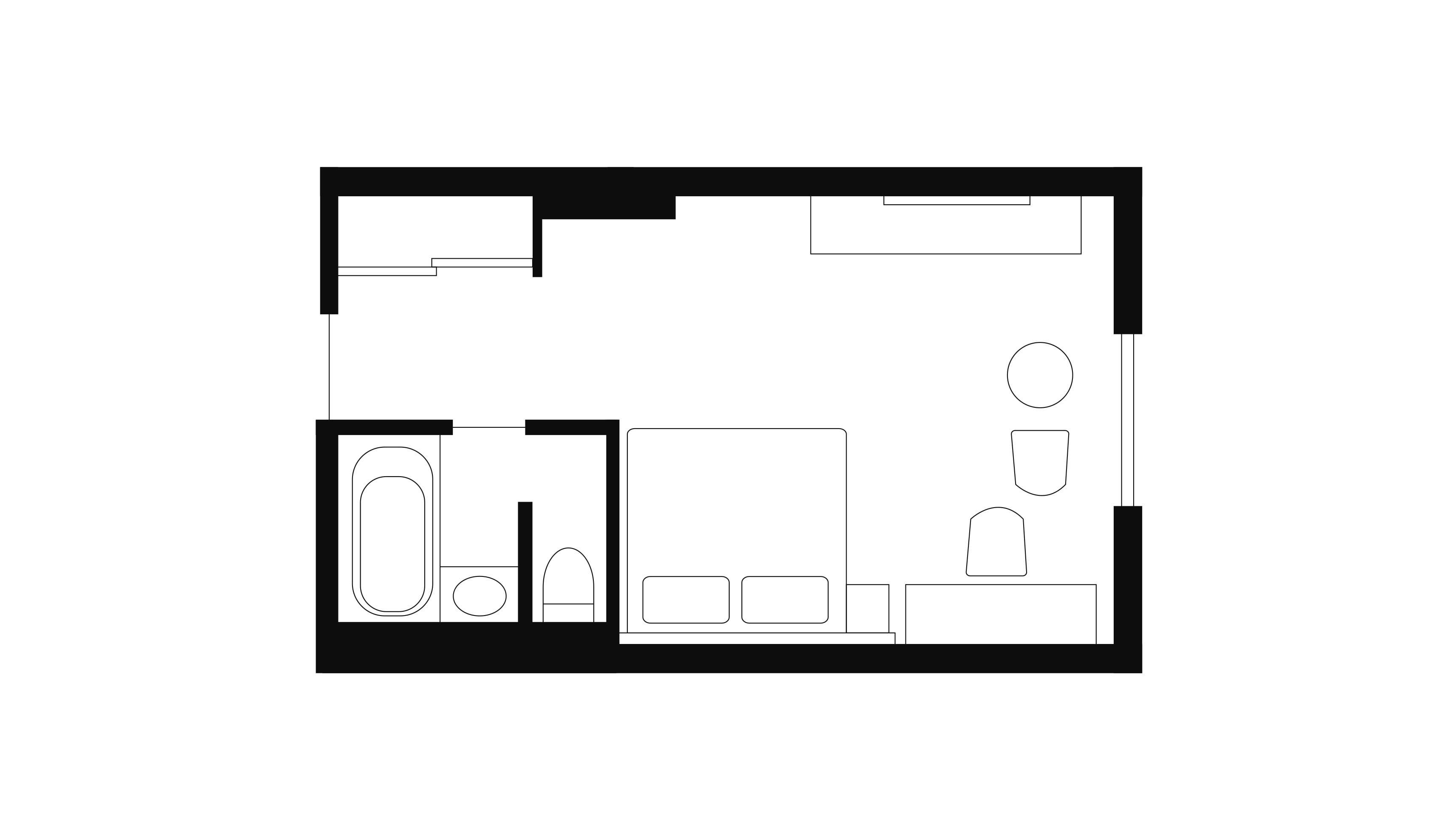 Floor plan: Executive Floor Standard Double