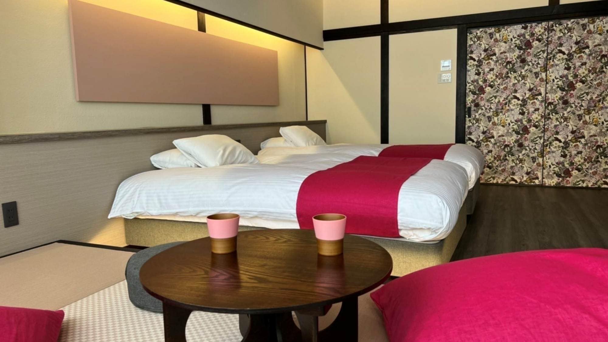 New guest room reopening [Nadeshiko] Experience Yamanaka lacquer cups