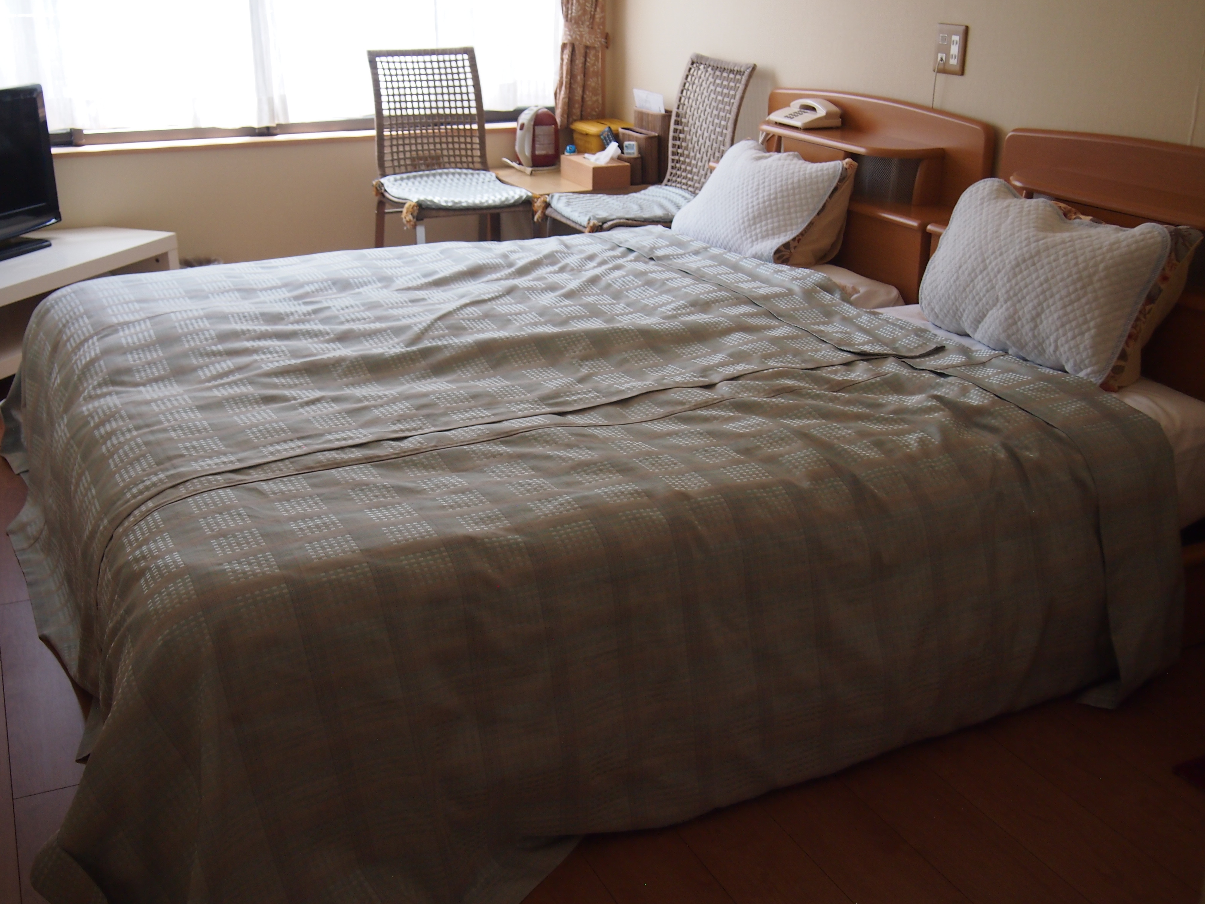 An example of a room in Building 2