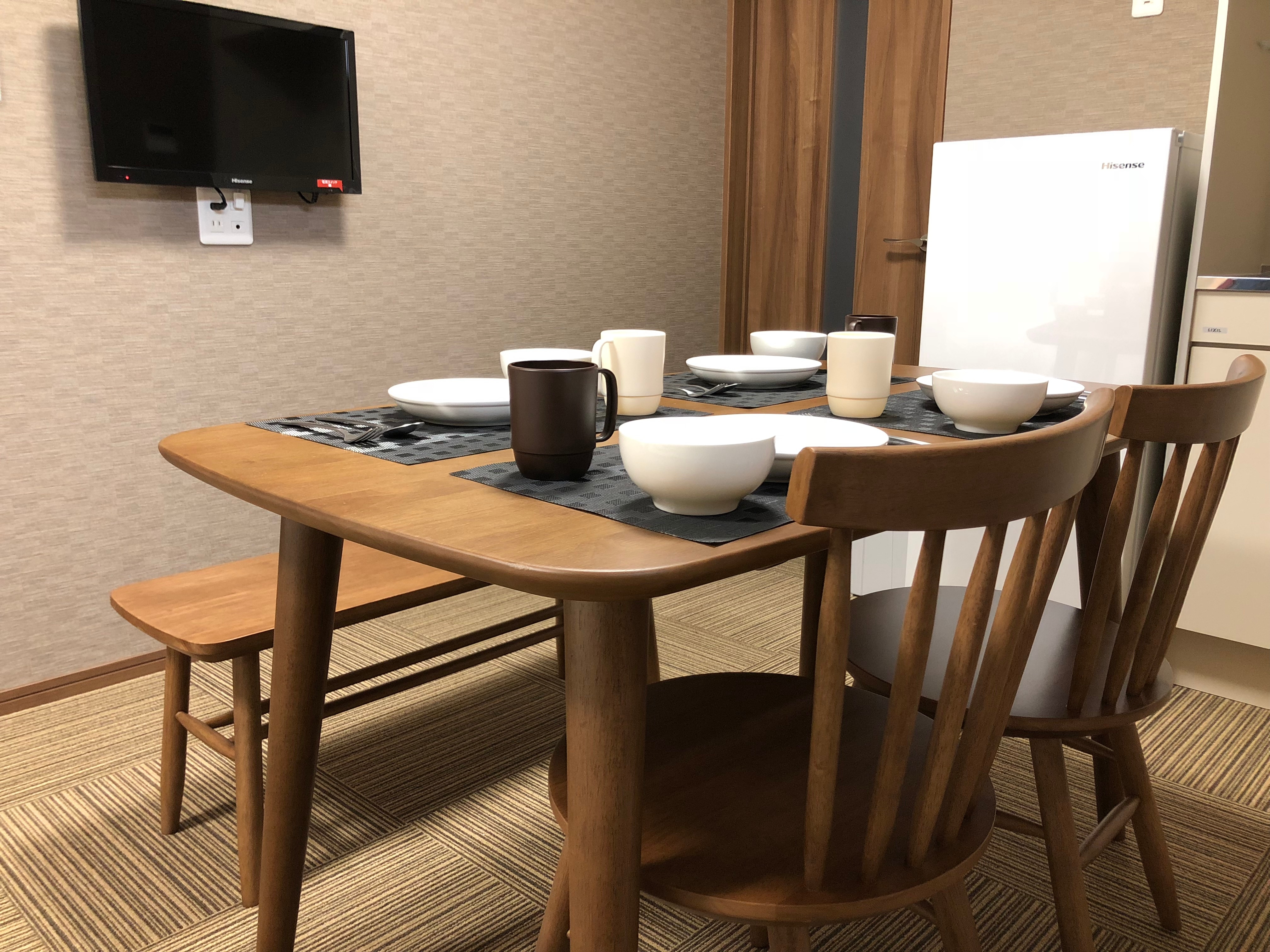 Dining on the second floor