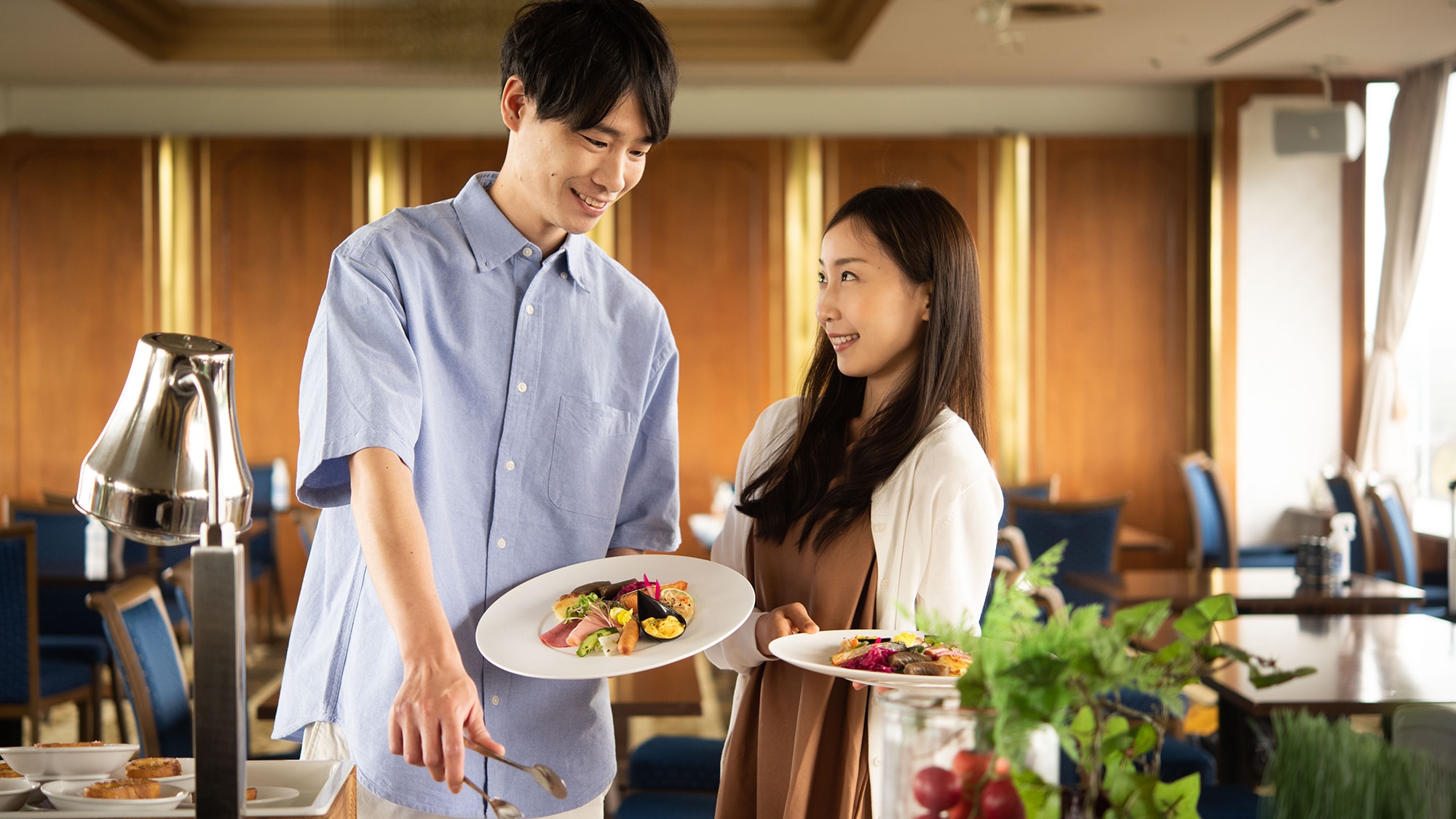 Guests staying at Gotemba Kogen Hotel and Hotel Brush Up (Breakfast image)
