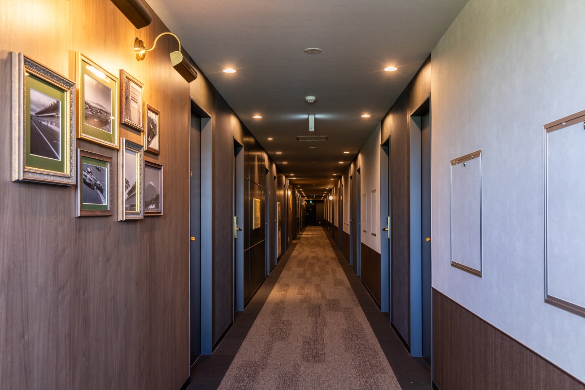 [建築內部] 客房樓層走廊
