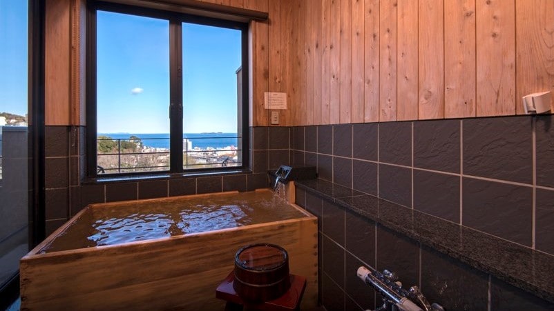 Guest room observation bath