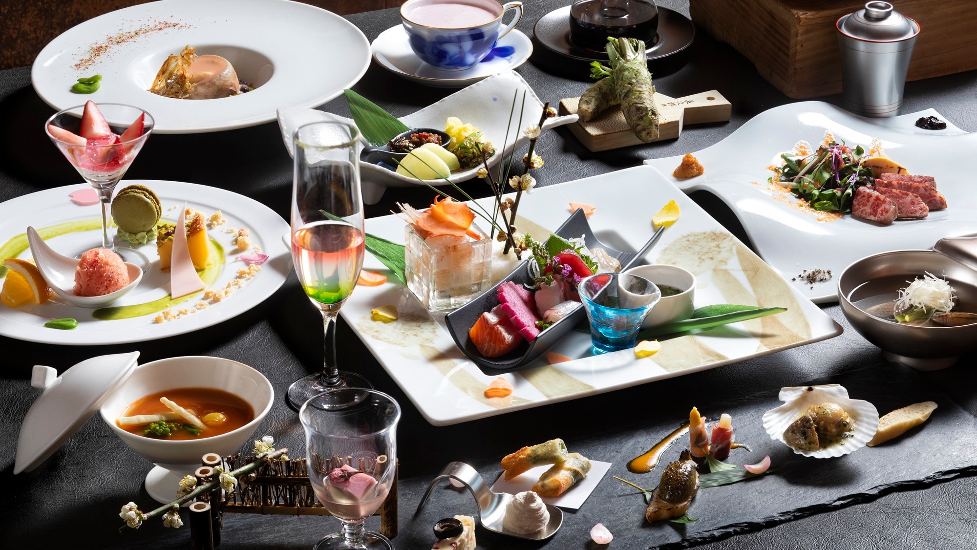 [2025 Spring Menu] A Japanese-Western Kaiseki Course that Brings Out the Best of the Ingredients