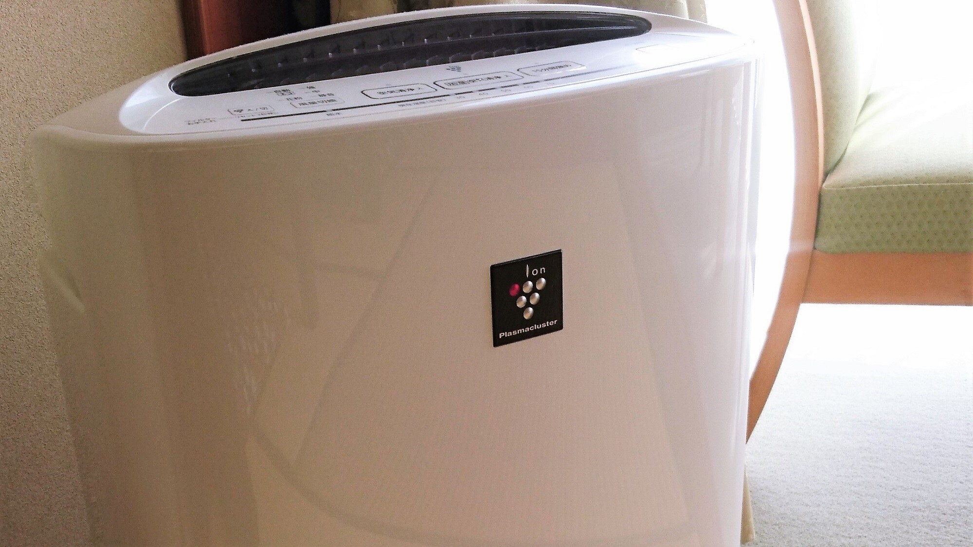 [Equipment] Air purifiers are available in all rooms * Models vary depending on the room
