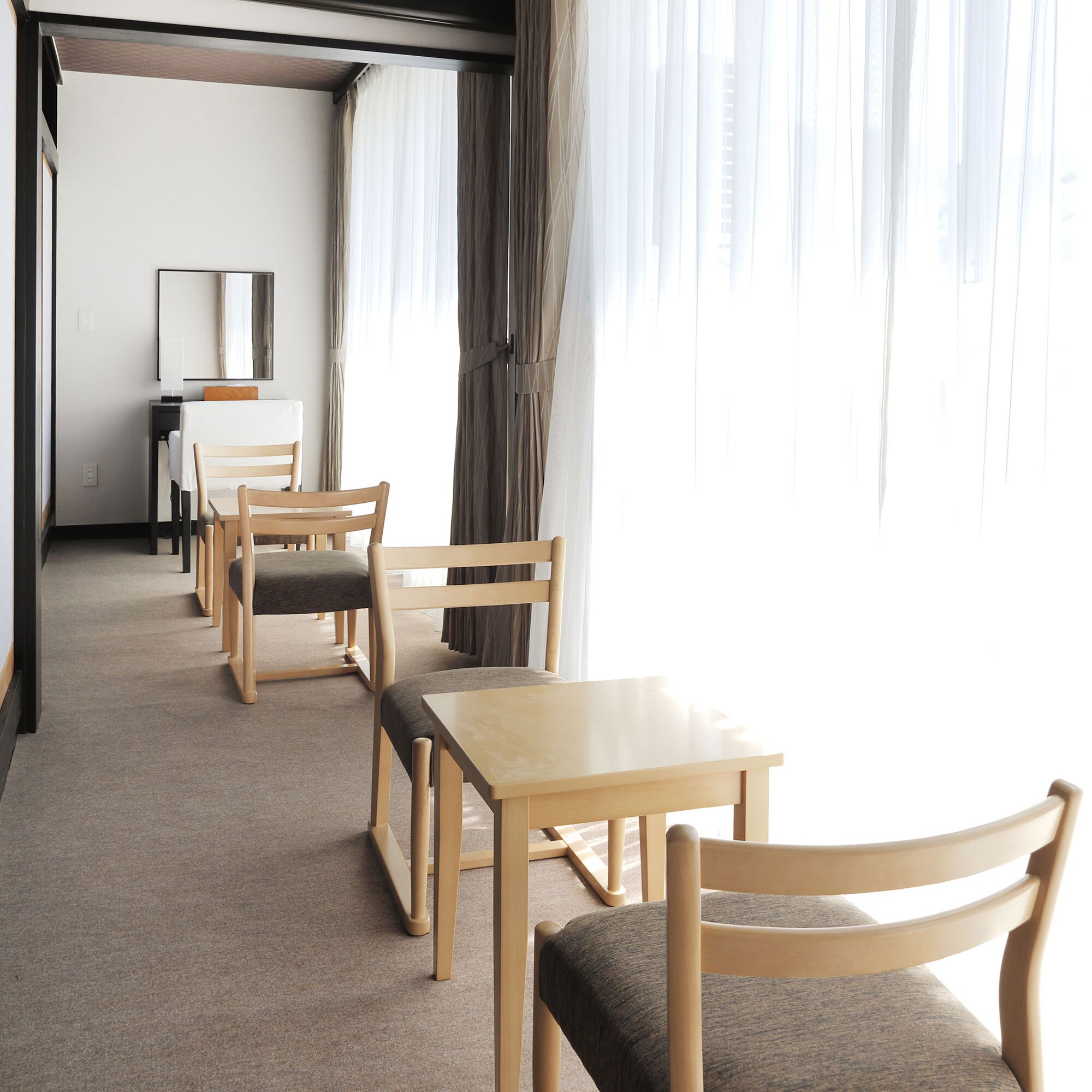 "Japanese + Western Modern Suite Room with Wide Veranda"
