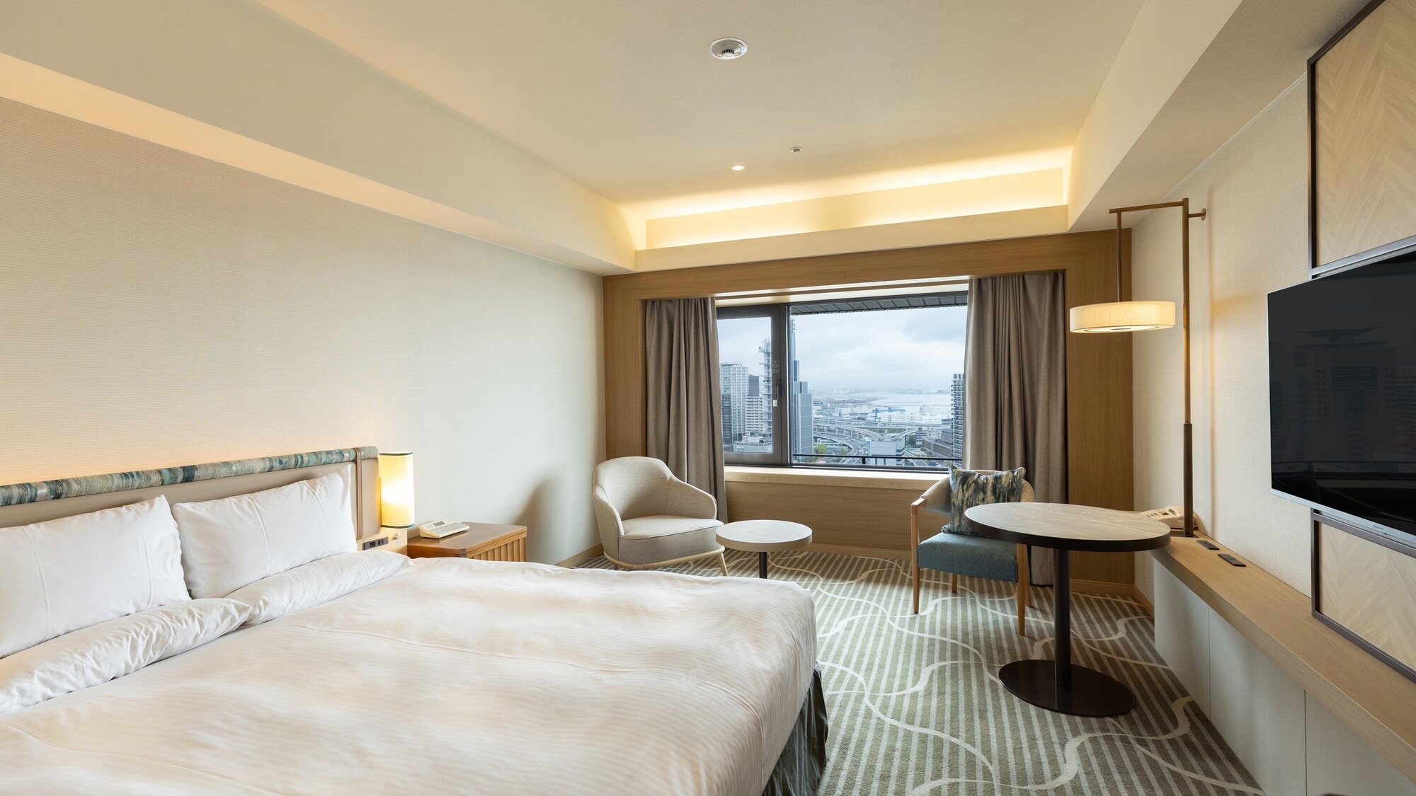Sky View Floor Standard Double Room 28th to 33rd floors (27 square meters)